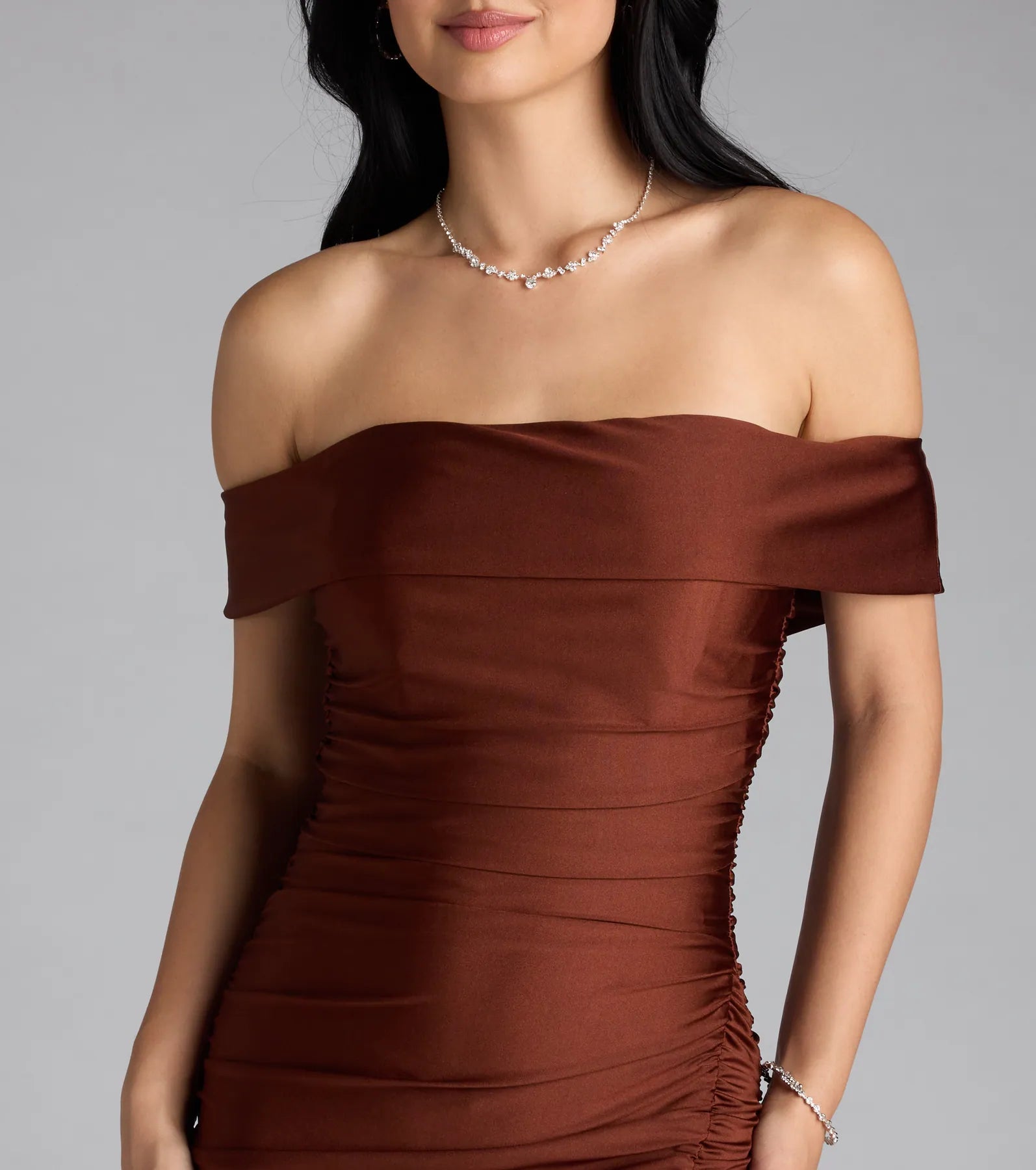 Alicia Off-The-Shoulder Mermaid Formal Dress - Image 19