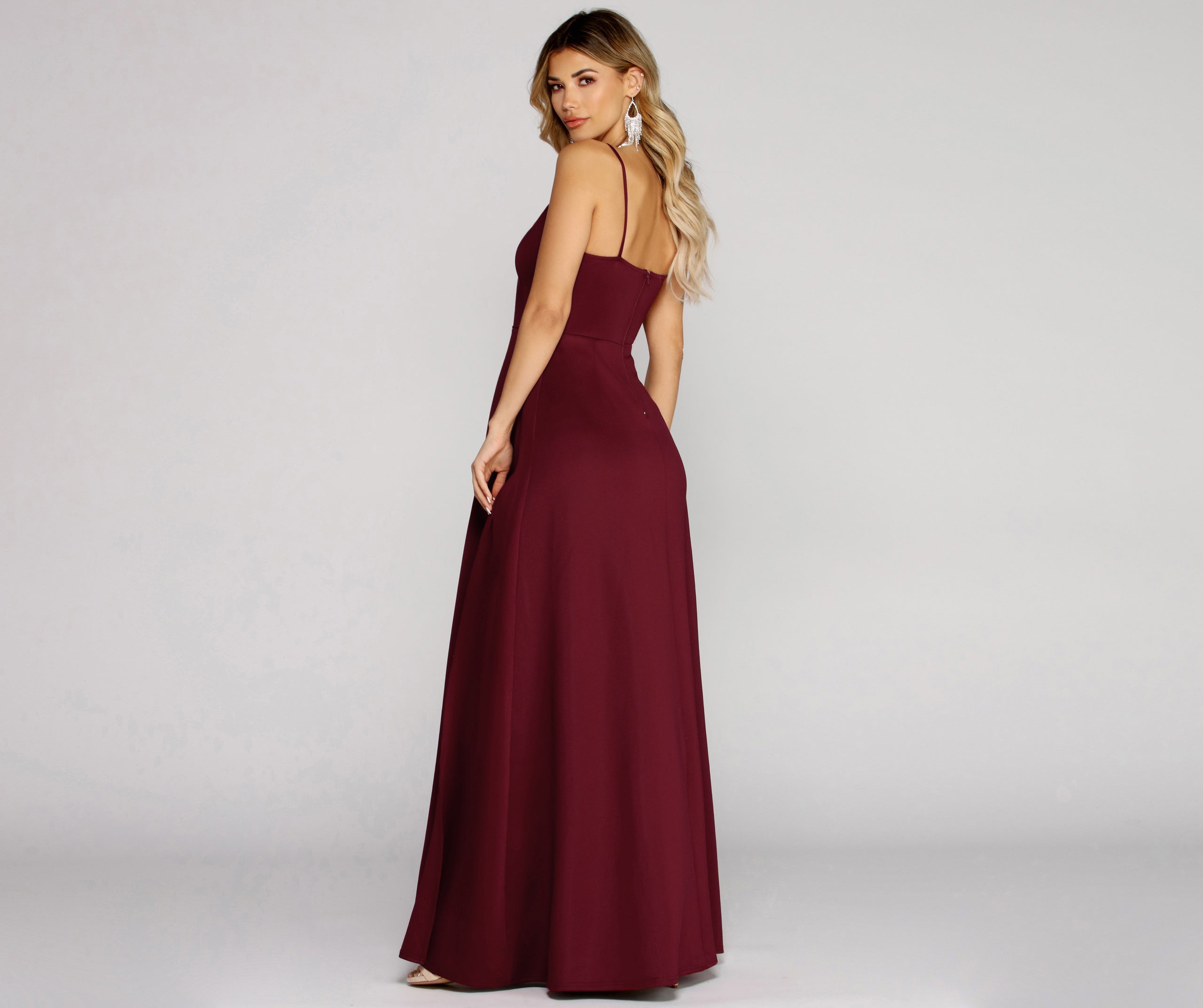 Avianna Formal High Slit Dress - Image 17