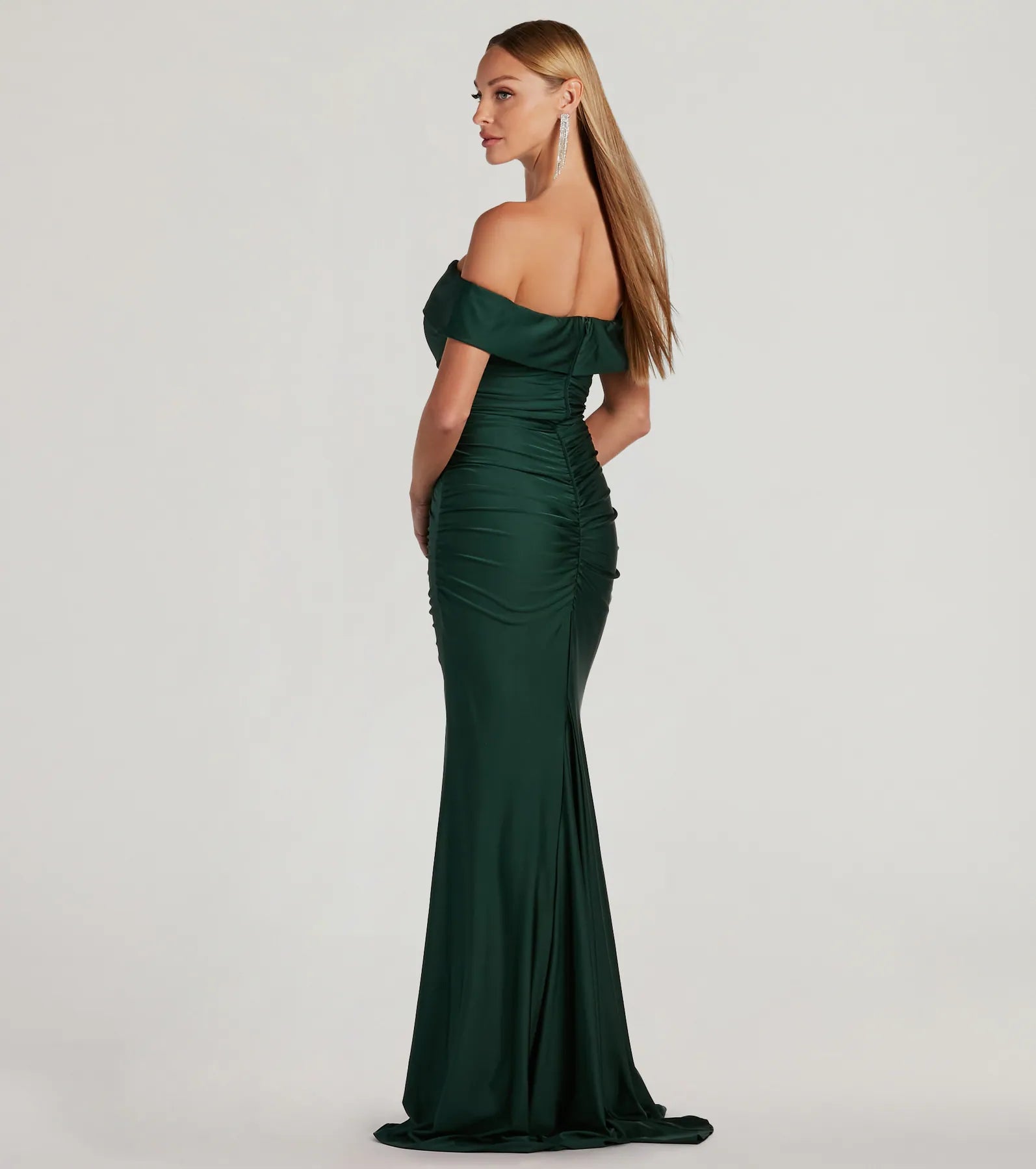 Alicia Off-The-Shoulder Mermaid Formal Dress - Image 6