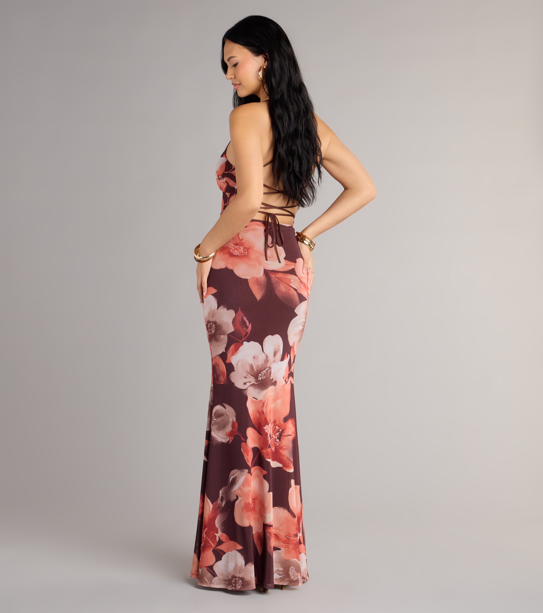 Fall Into Bloom Floral Maxi Dress - Image 2