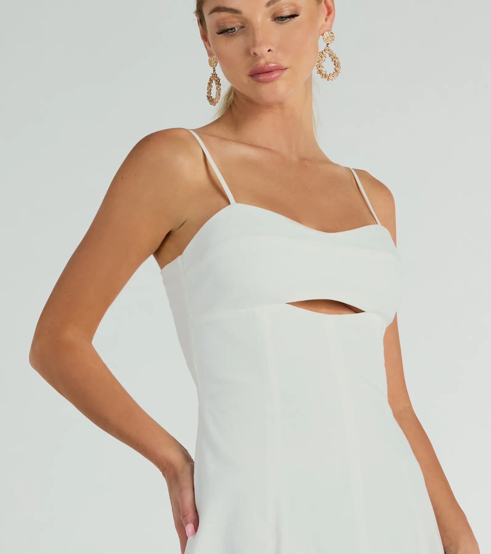 Sensational Delight Sweetheart Cutout Midi Dress - Image 7