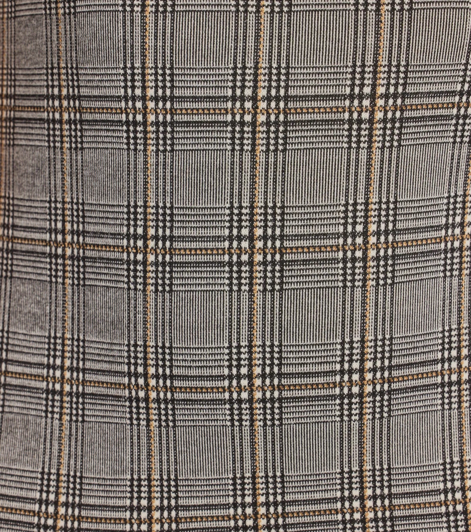 Autumn Attitude Strapless Pleated Plaid Mini Dress - Image 4