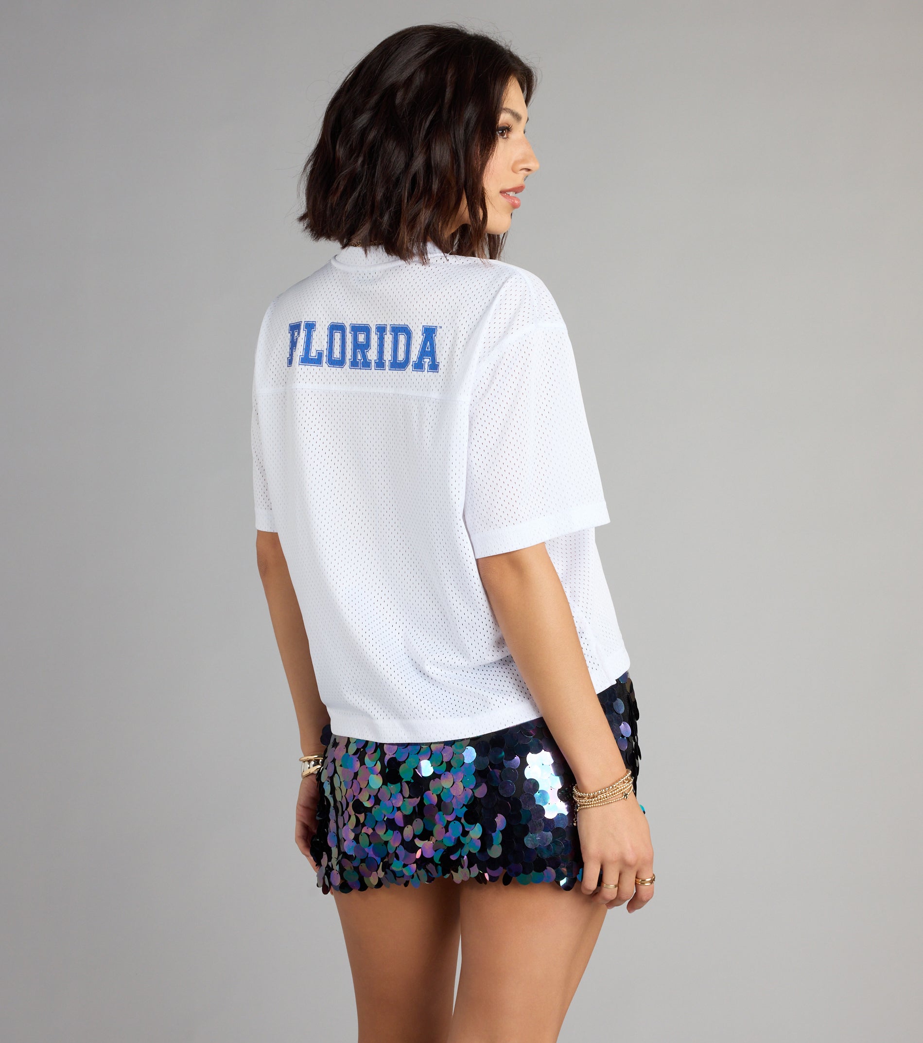 Gator® Game Strong Florida Cropped Jersey Top - Image 2