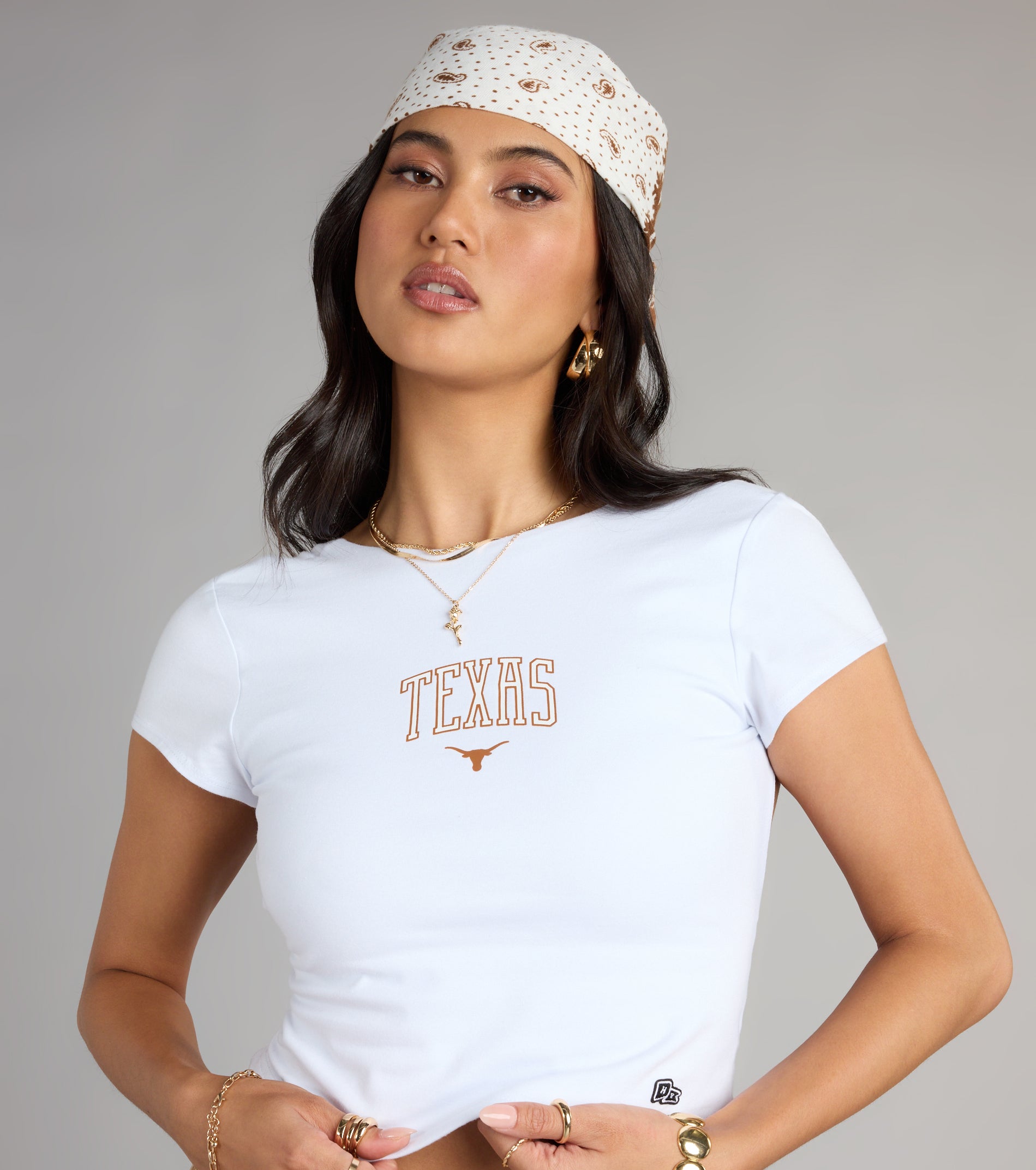 Back It Up Texas© Crop Tee - Image 2