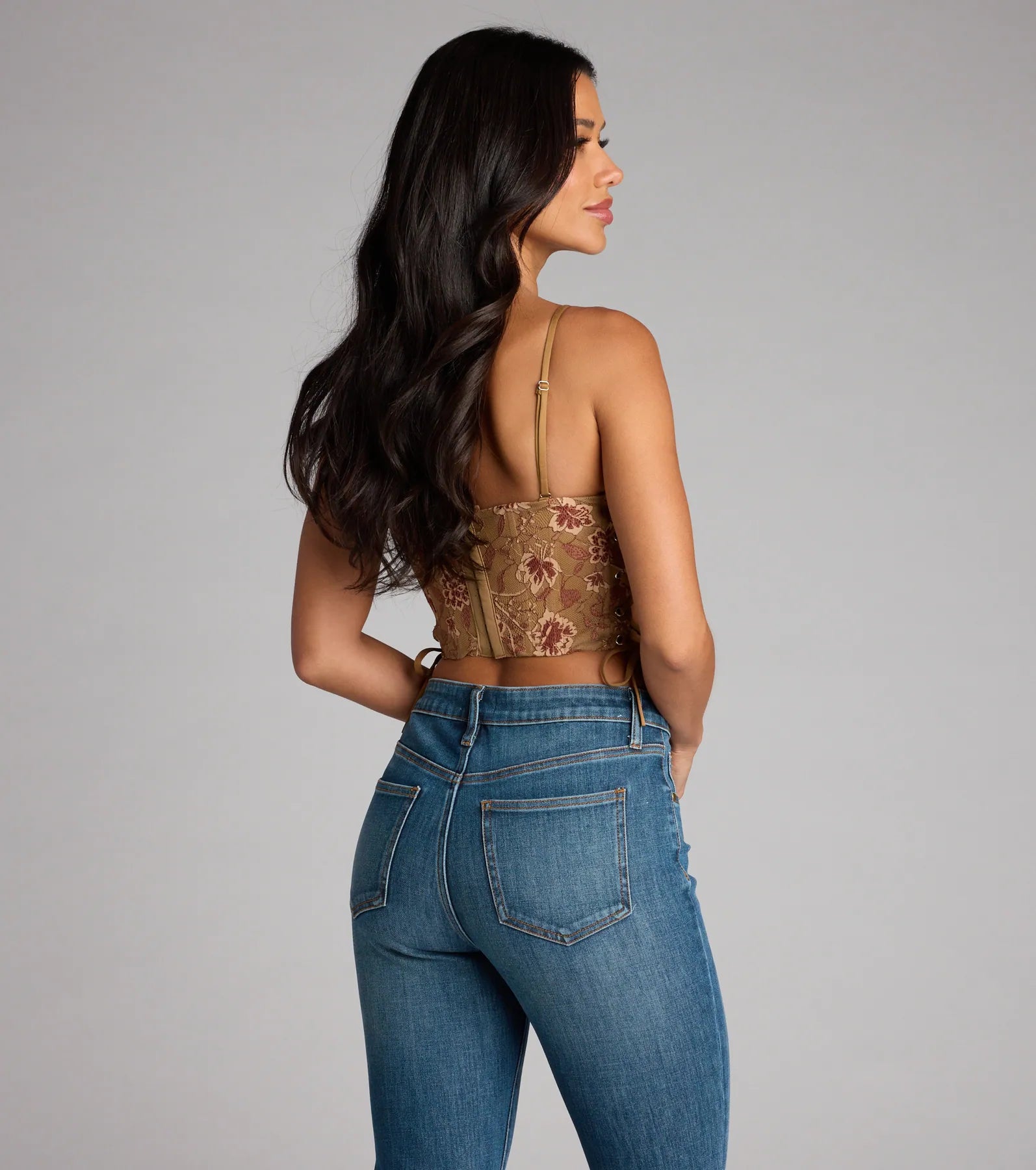 Swoon-Worthy Babe Lace-Up Corset Top - Image 10