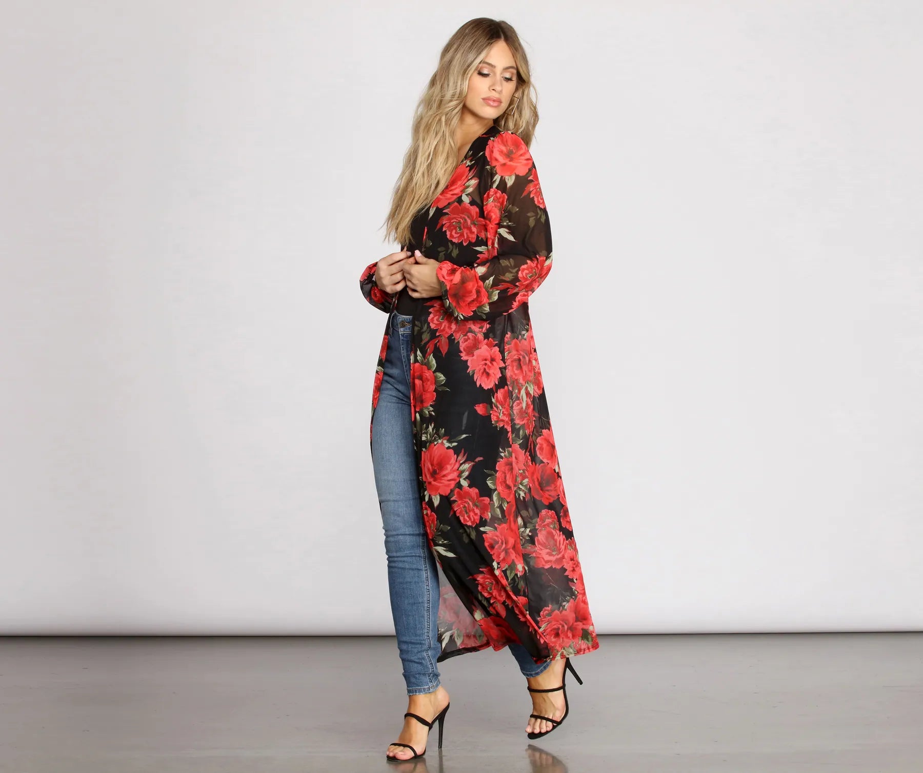 Blooming With Beauty Floral Duster - Image 4