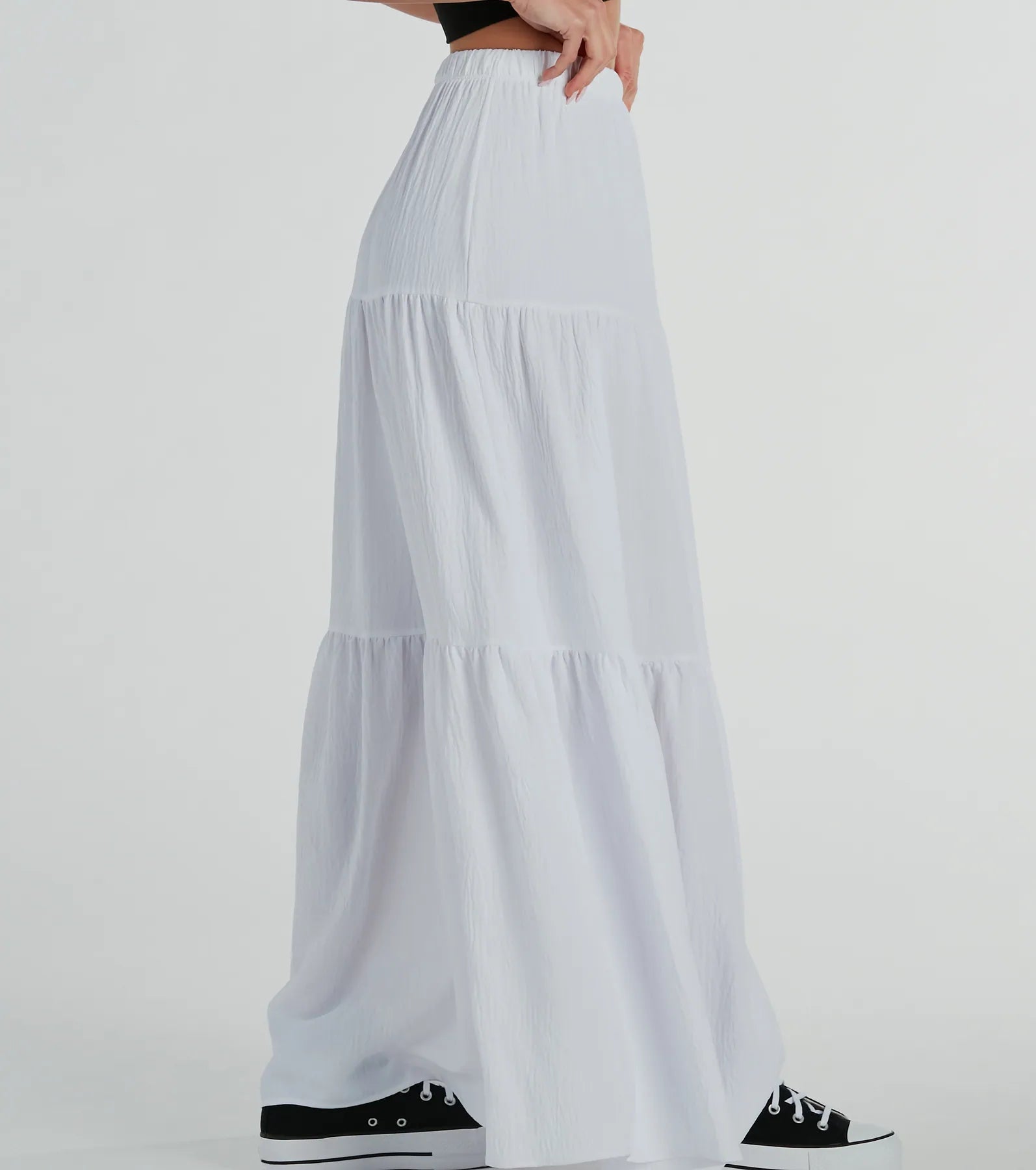 Flawless Duo Tiered Maxi Skirt - Image 4