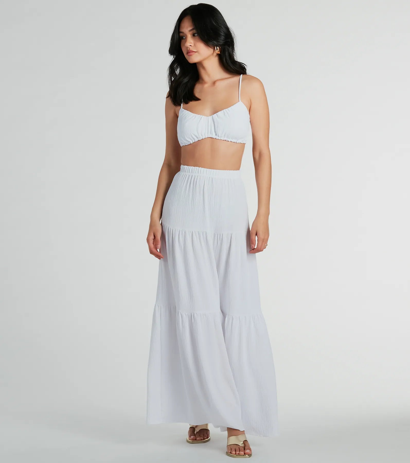 Flawless Duo Tiered Maxi Skirt - Image 5