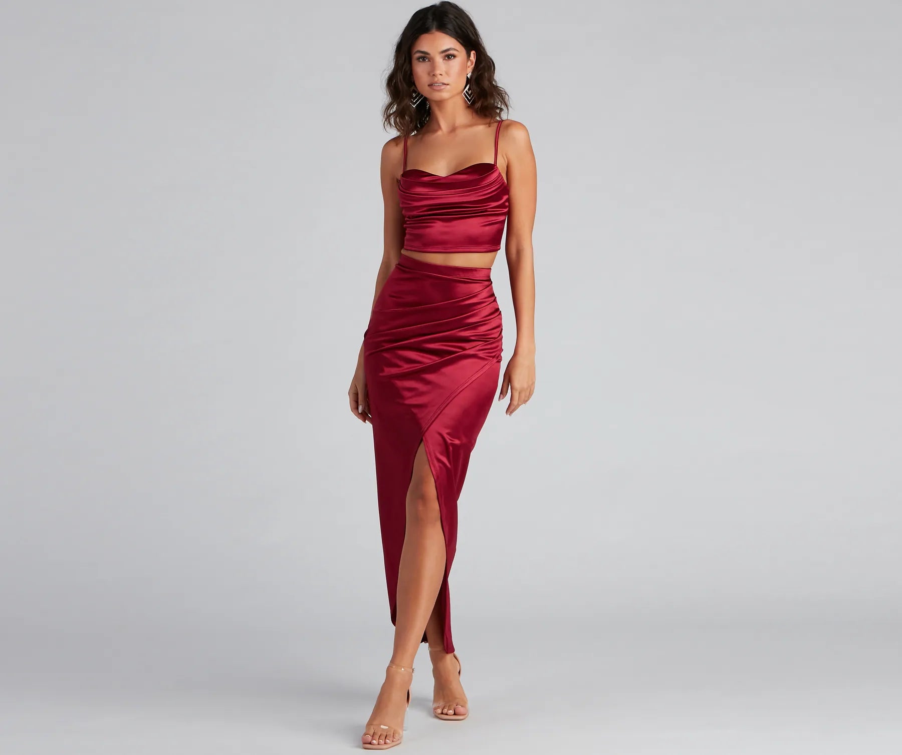 Sleek Moves Wrap Maxi Skirt - Image 5