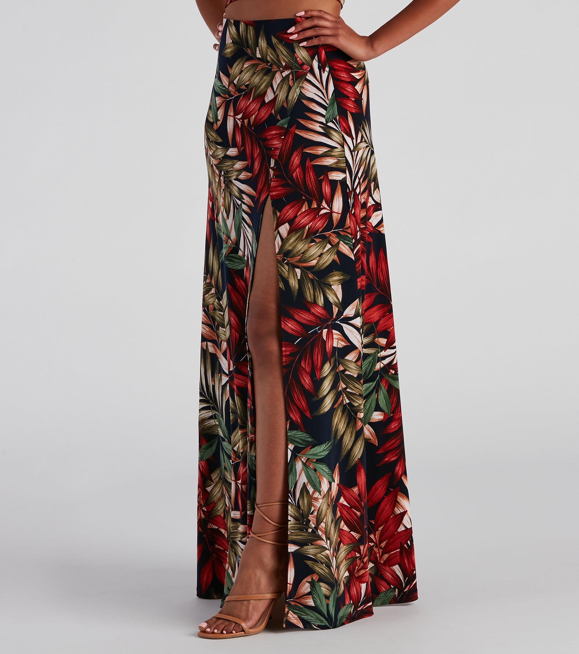 Vacay Approved Printed Maxi Skirt - Image 2
