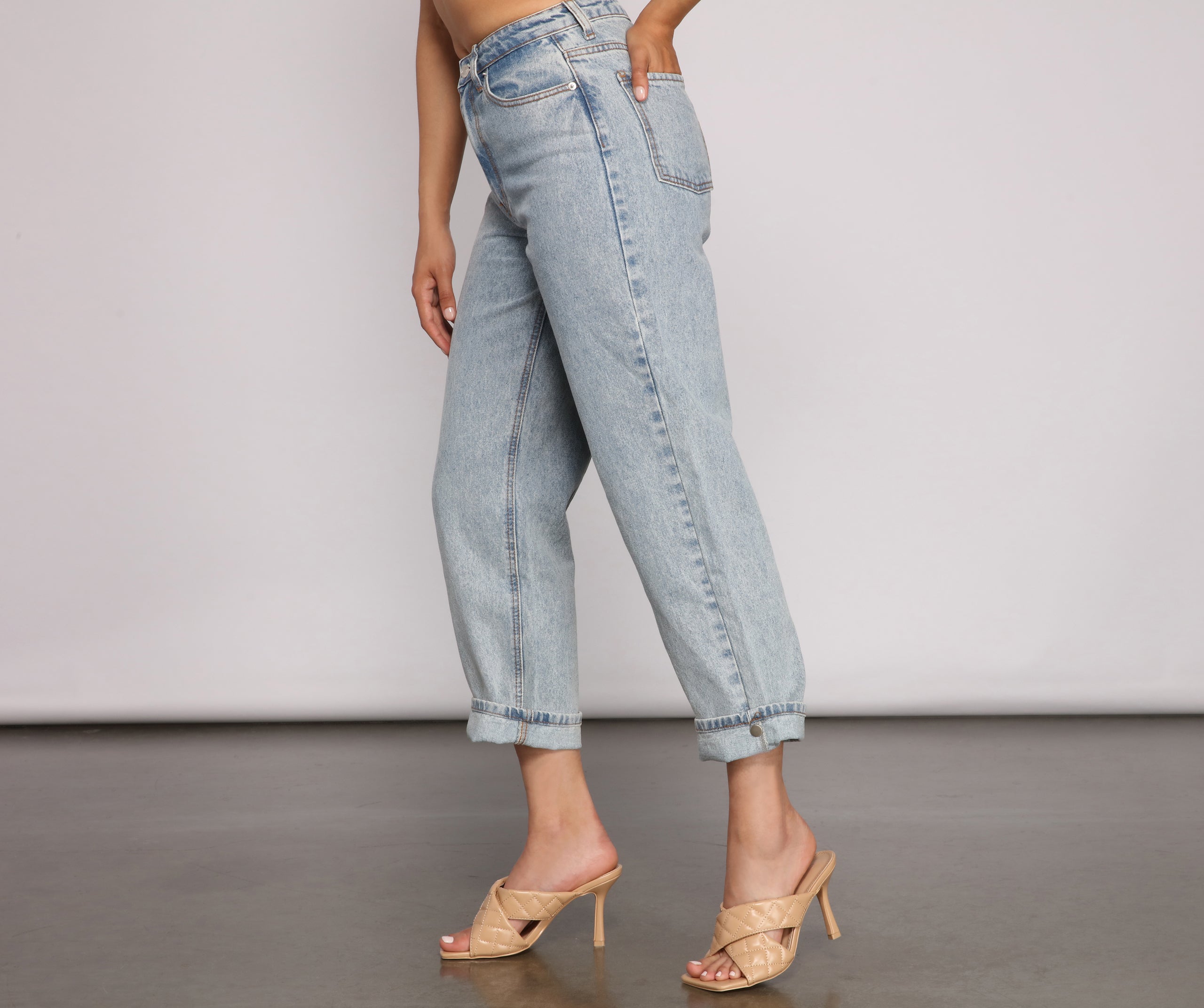 Thinking About You High-Rise Boyfriend Jeans - Image 3