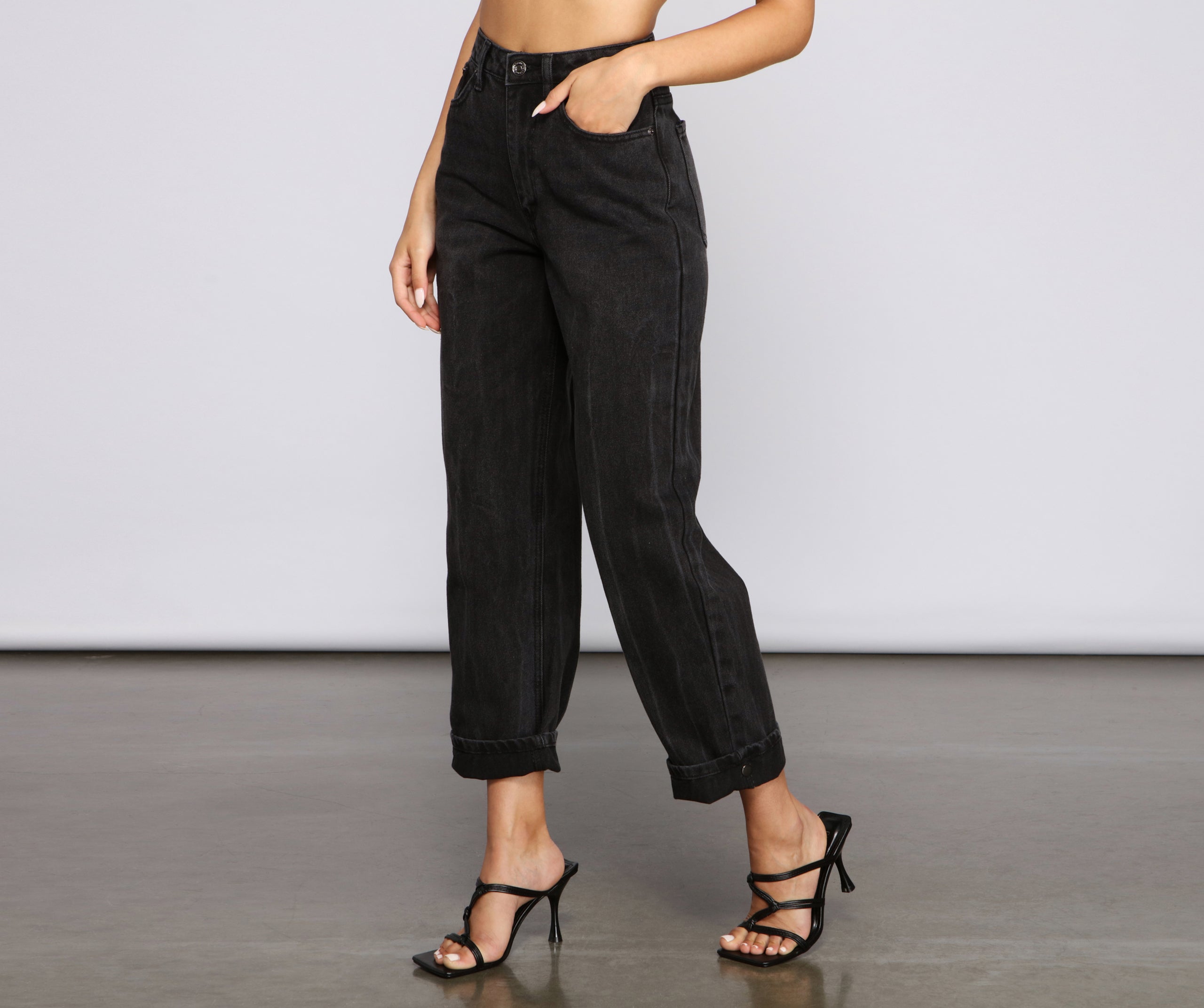 Thinking About You High-Rise Boyfriend Jeans - Image 11