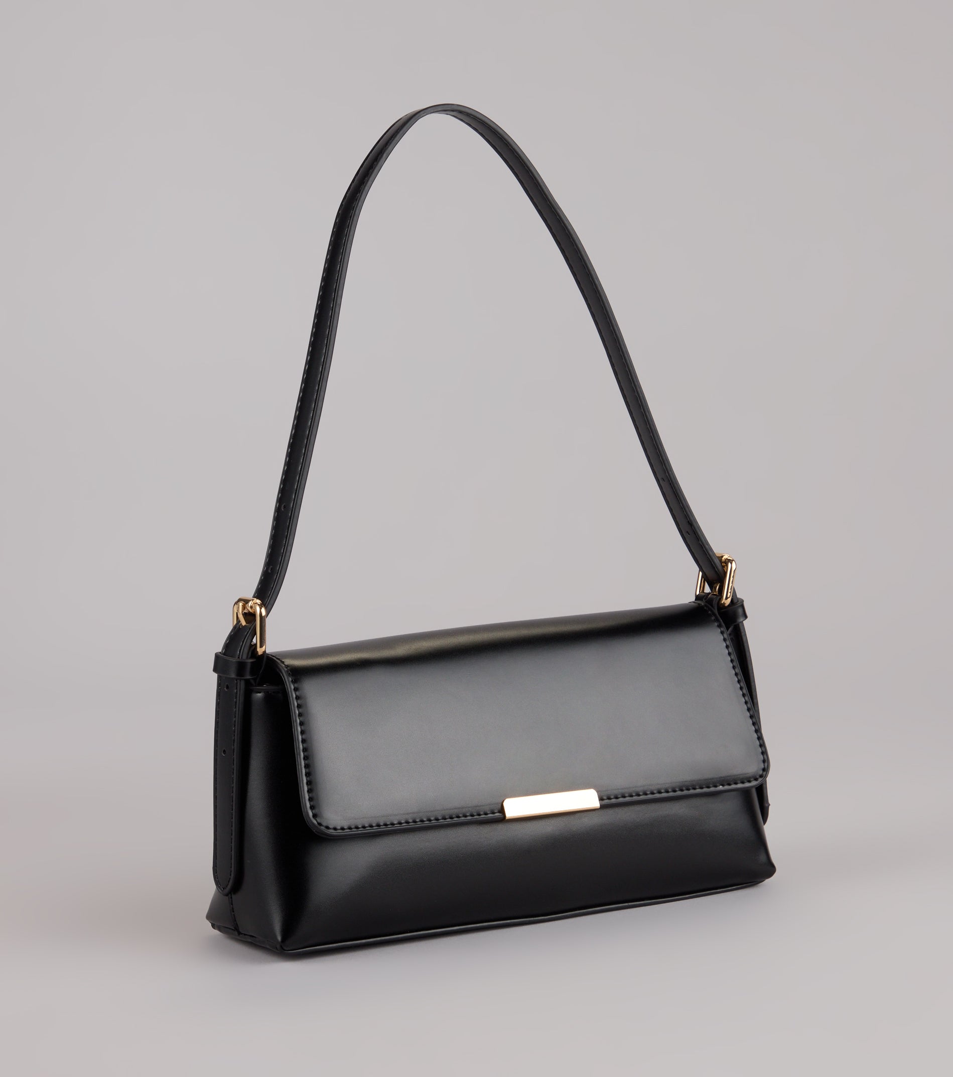 It Girl Vibe Faux Leather Shoulder Bag