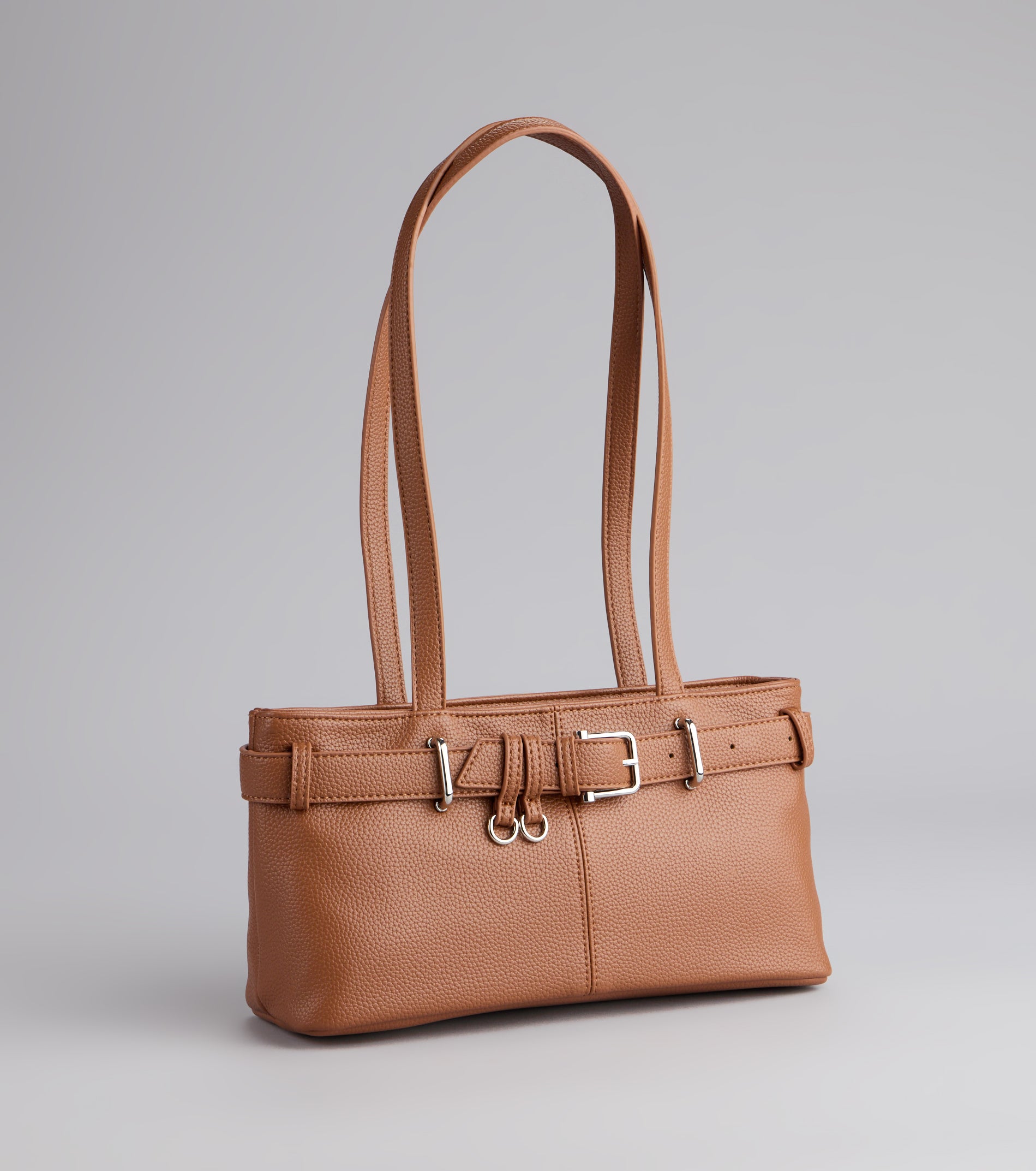 Chic Plus One Buckle Shoulder Bag