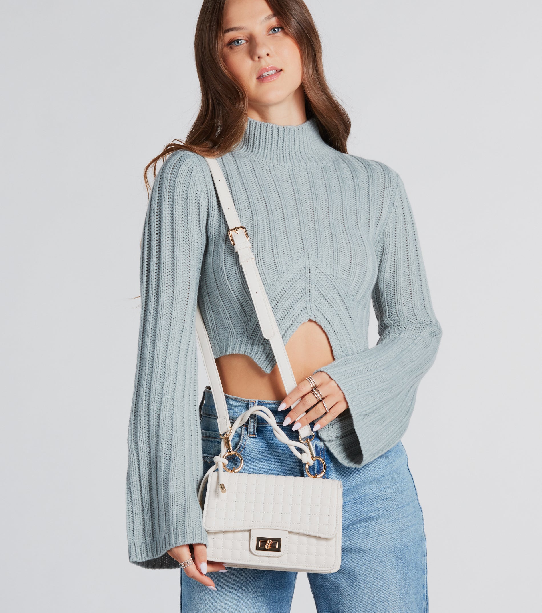 Day In The City Faux Leather Crossbody Bag - Image 2