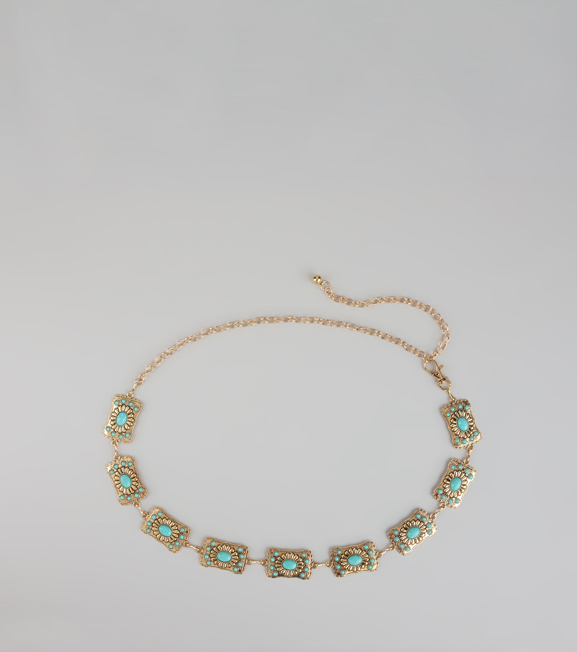 Wild Spirit Concho Chain Belt