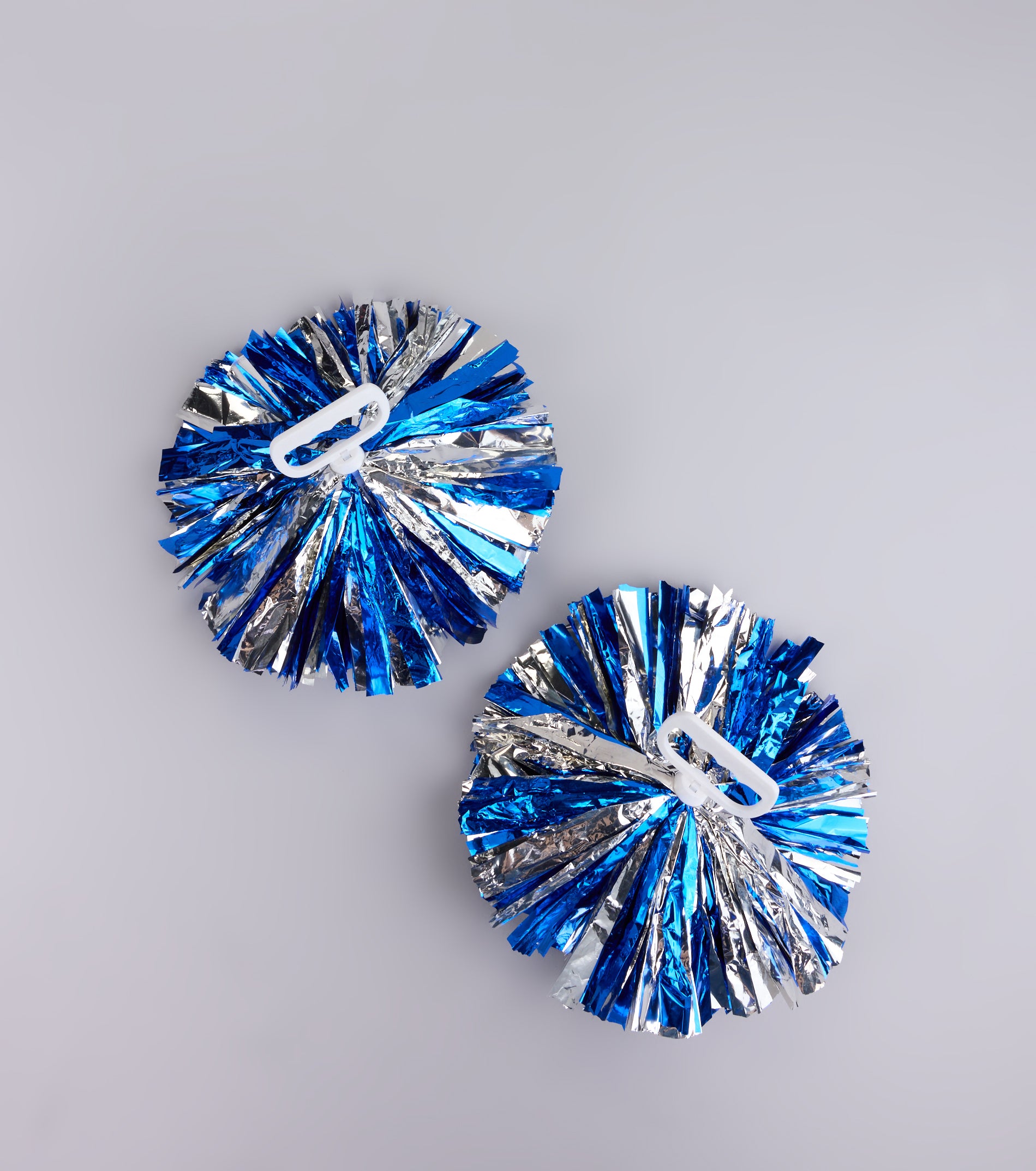 Spirit Squad Metallic Cheerleader Pom-Poms