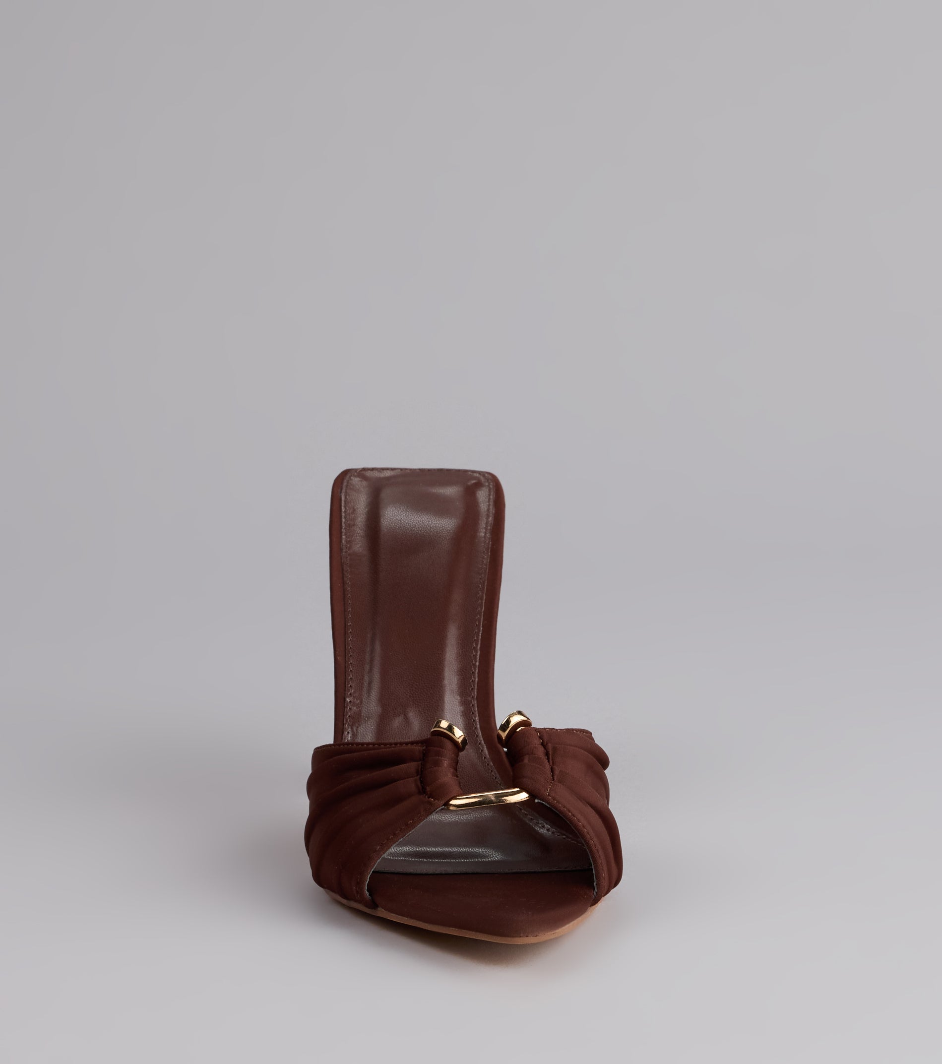 Touch Of Drama Stiletto Mules - Image 11