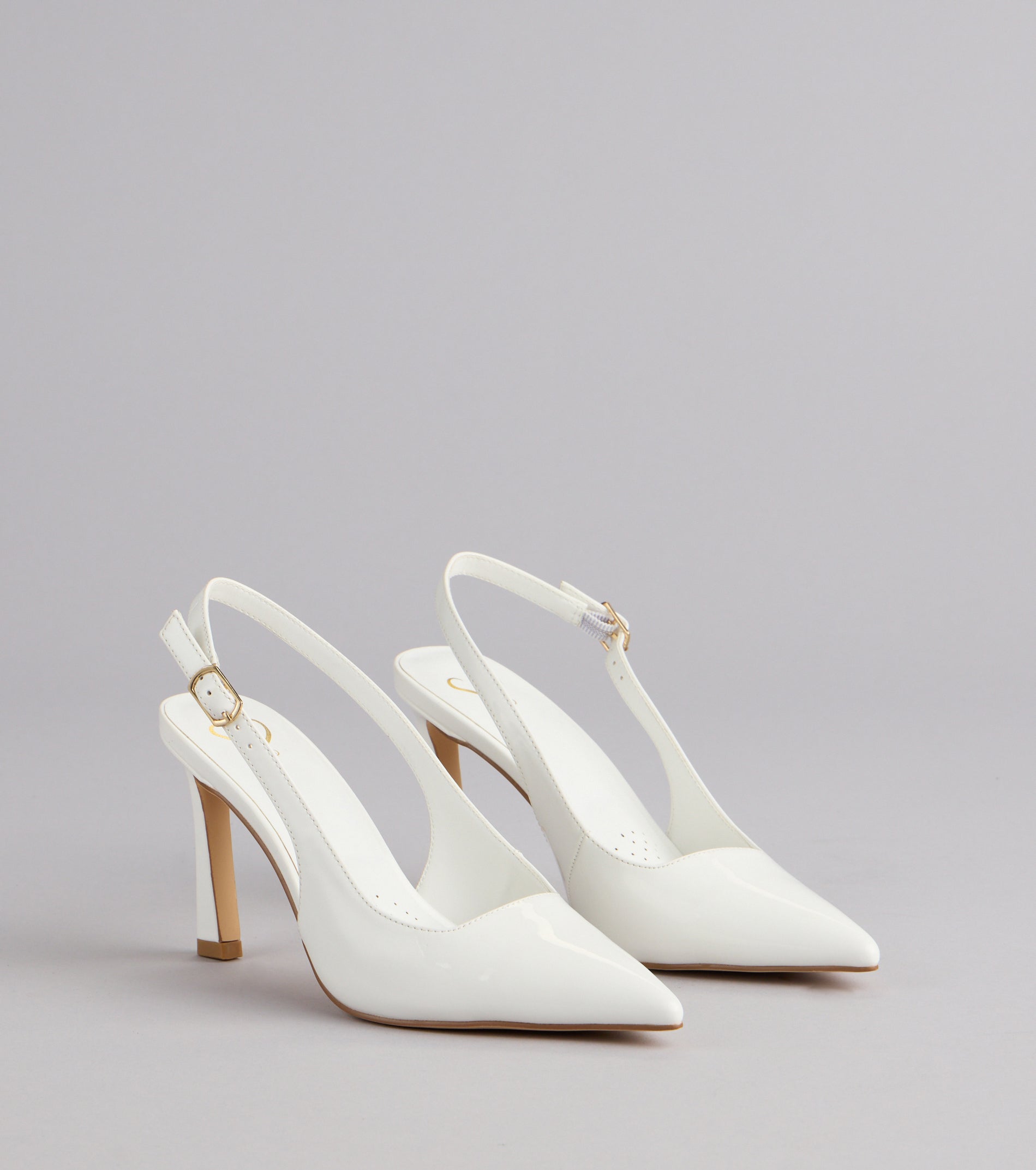 Polished And Powerful Slingback Stiletto Heels