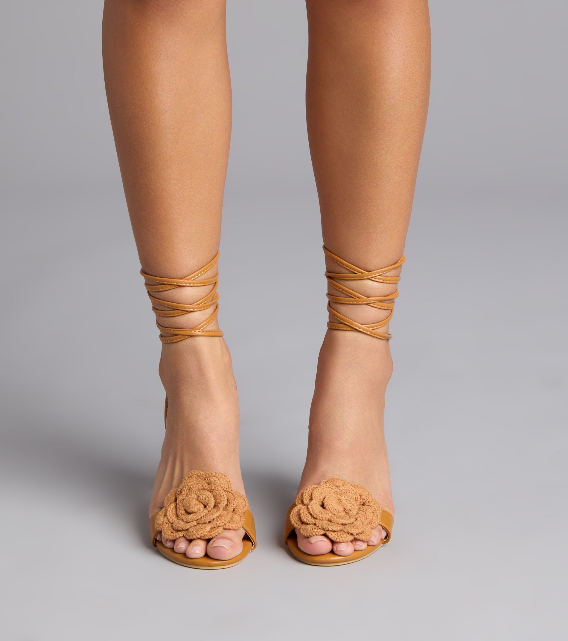 Ros?? All Day Lace Up Heels - Image 2