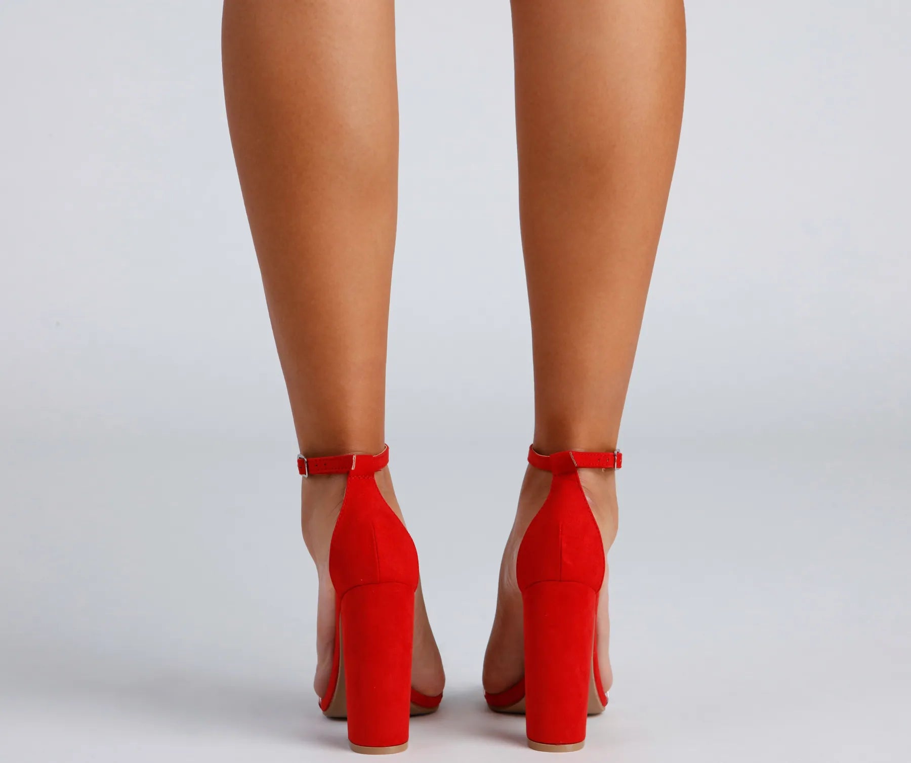 Clear The Way PVC Block Heels - Image 19