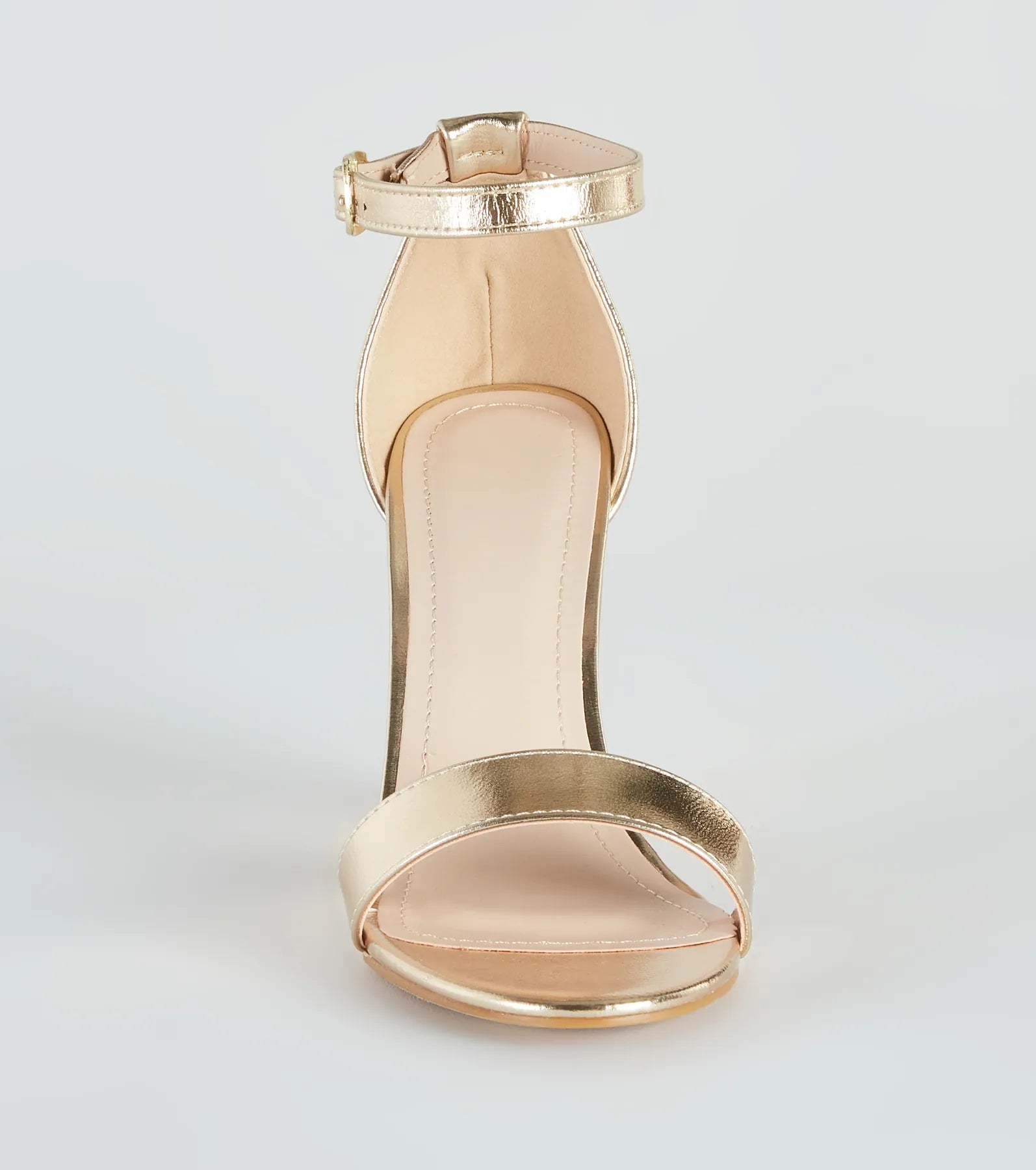 Party Savvy Metallic Block Heels - Image 3