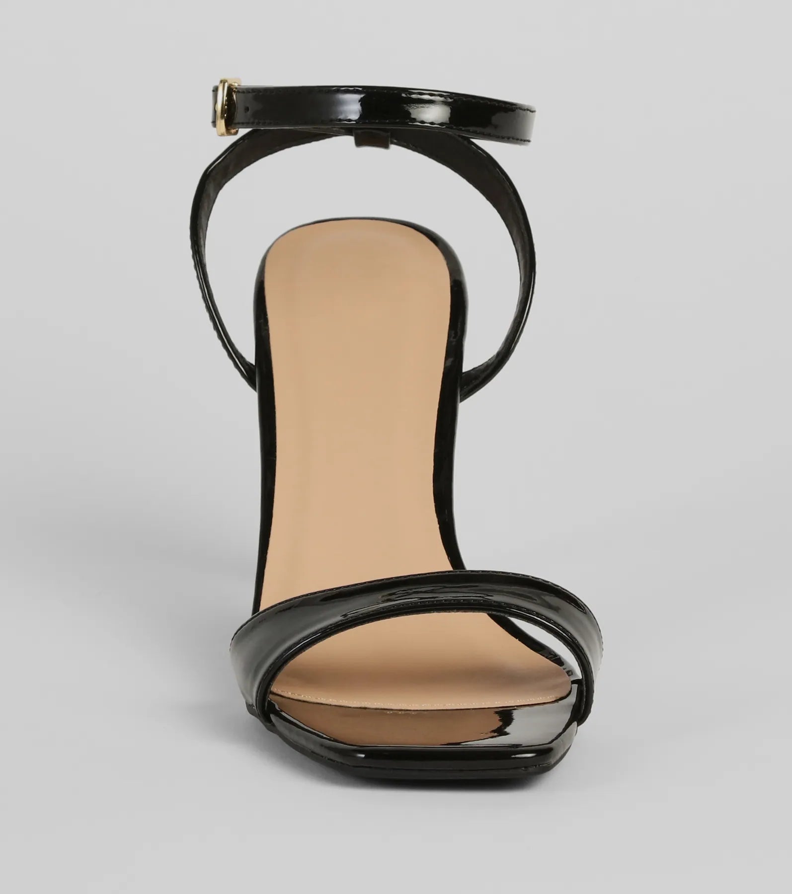 Good Taste Patent Leather Block Heels - Image 3