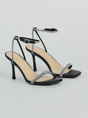 Strut In Fabulous Rhinestone Stiletto Heels