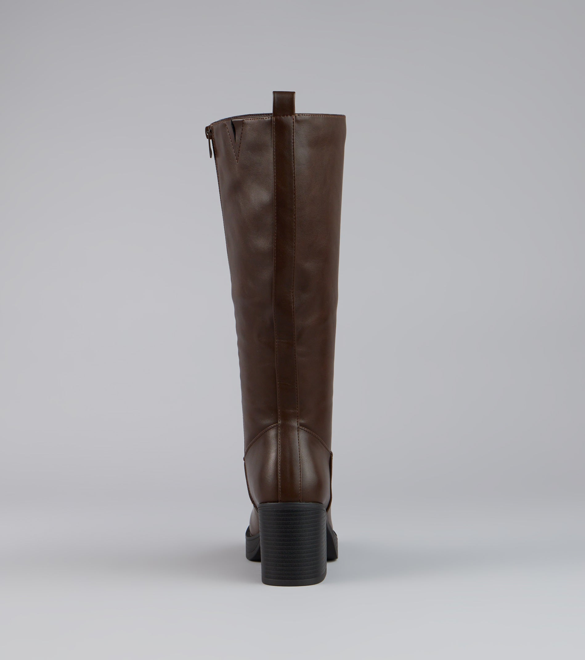 Retro Rise Knee High Platform Boots - Image 4