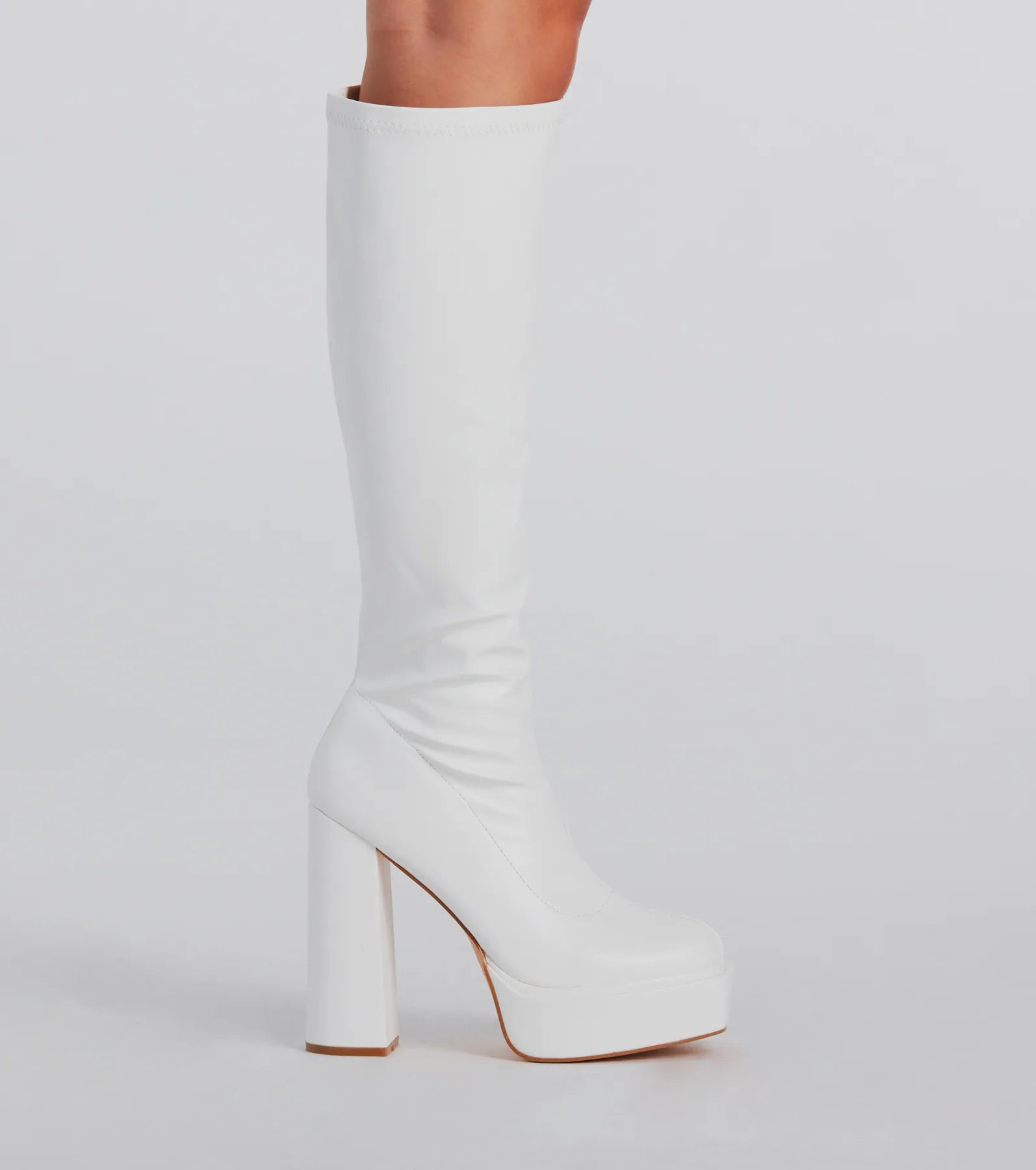 Here To Slay Under-The-Knee Platform Boots - Image 7