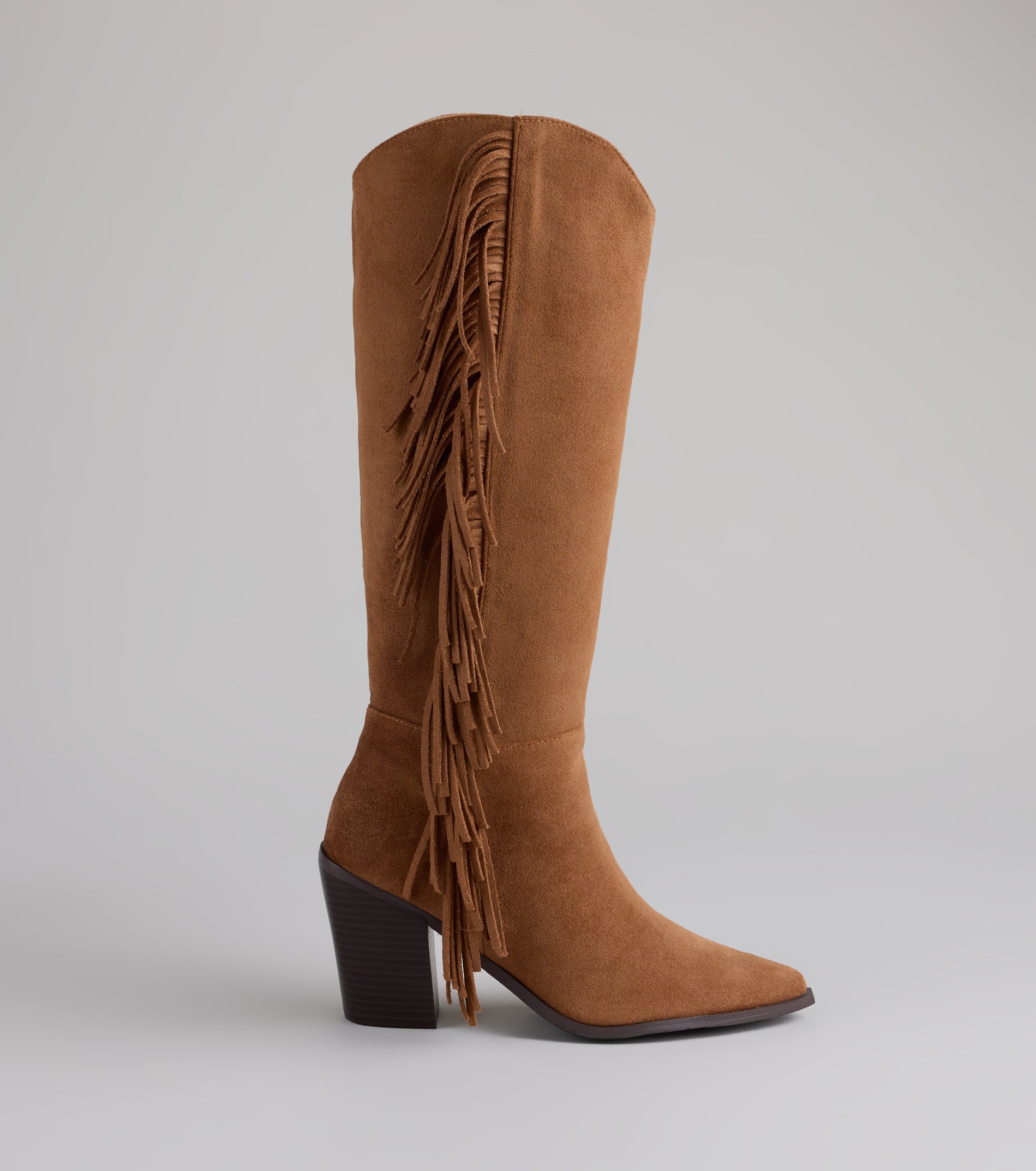 Fringe Worthy Cowboy Knee High Boots - Image 5