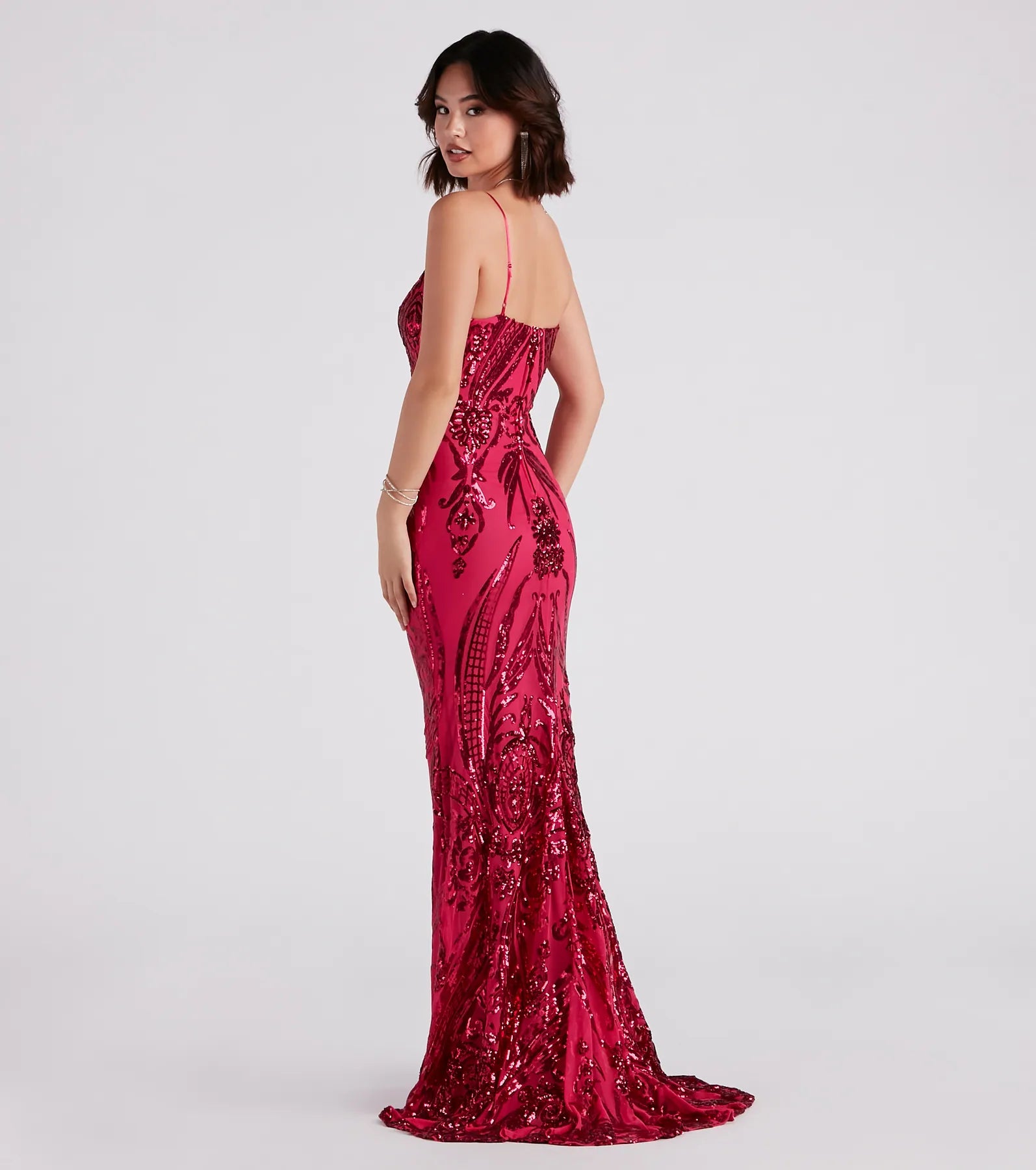 Elliana Formal Sequin Mermaid Dress - Image 2