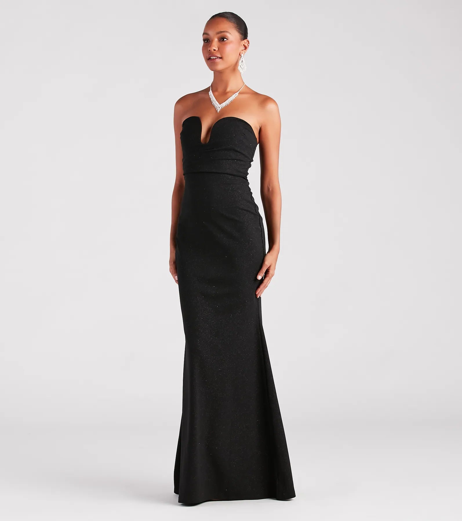 Laura Formal Glitter Mermaid Long Dress - Image 3