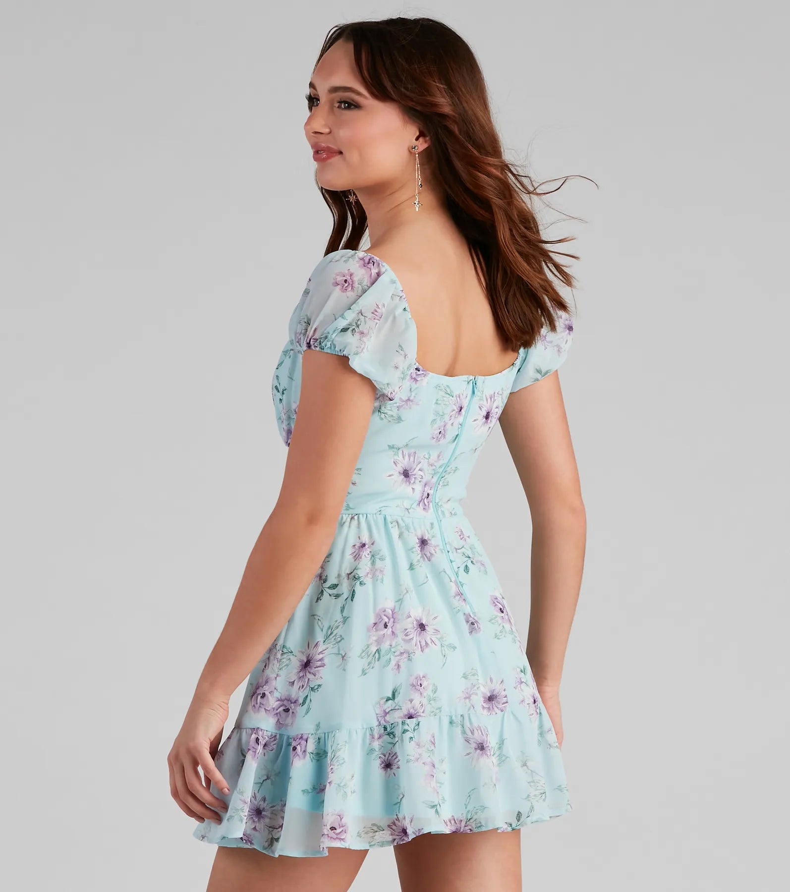 Flower Power Skater Dress - Image 2