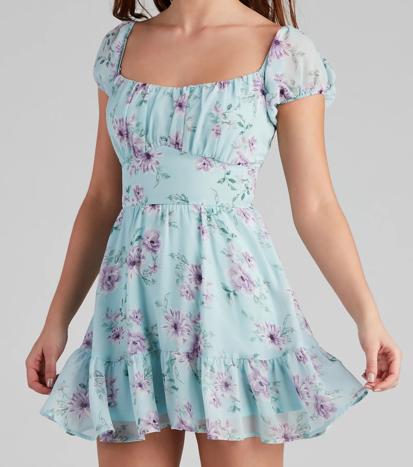 Flower Power Skater Dress - Image 3