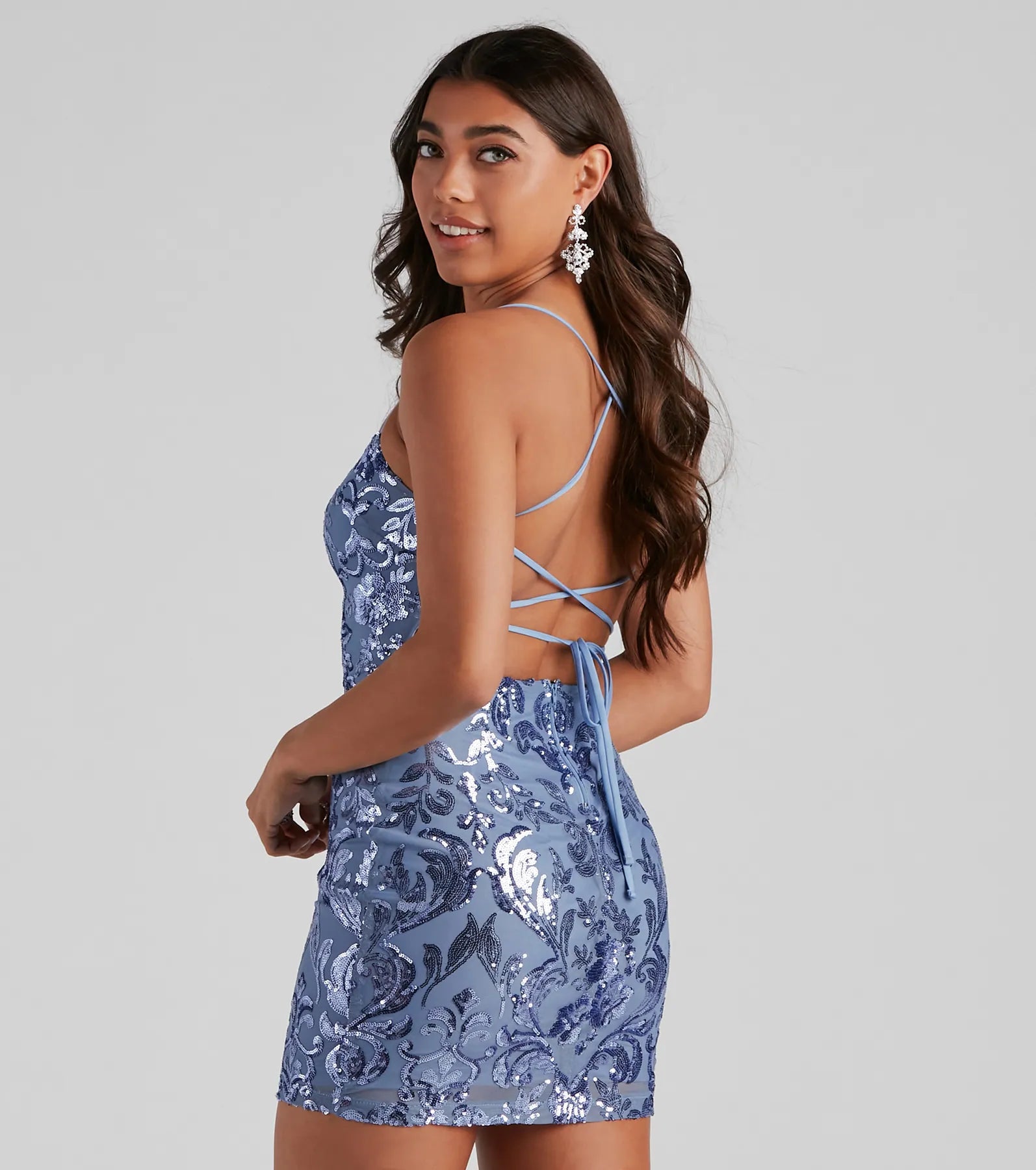 Endless Sparkle Sequin Mini Dress - Image 2