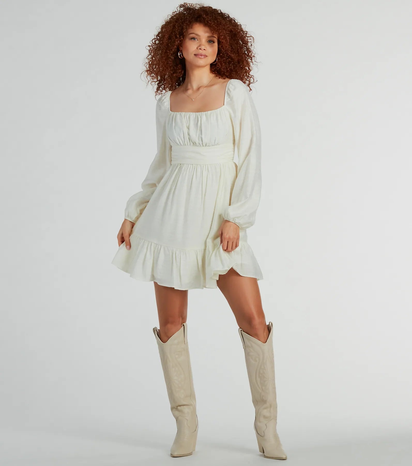 Effortlessly Stylish Linen Dress - Image 8