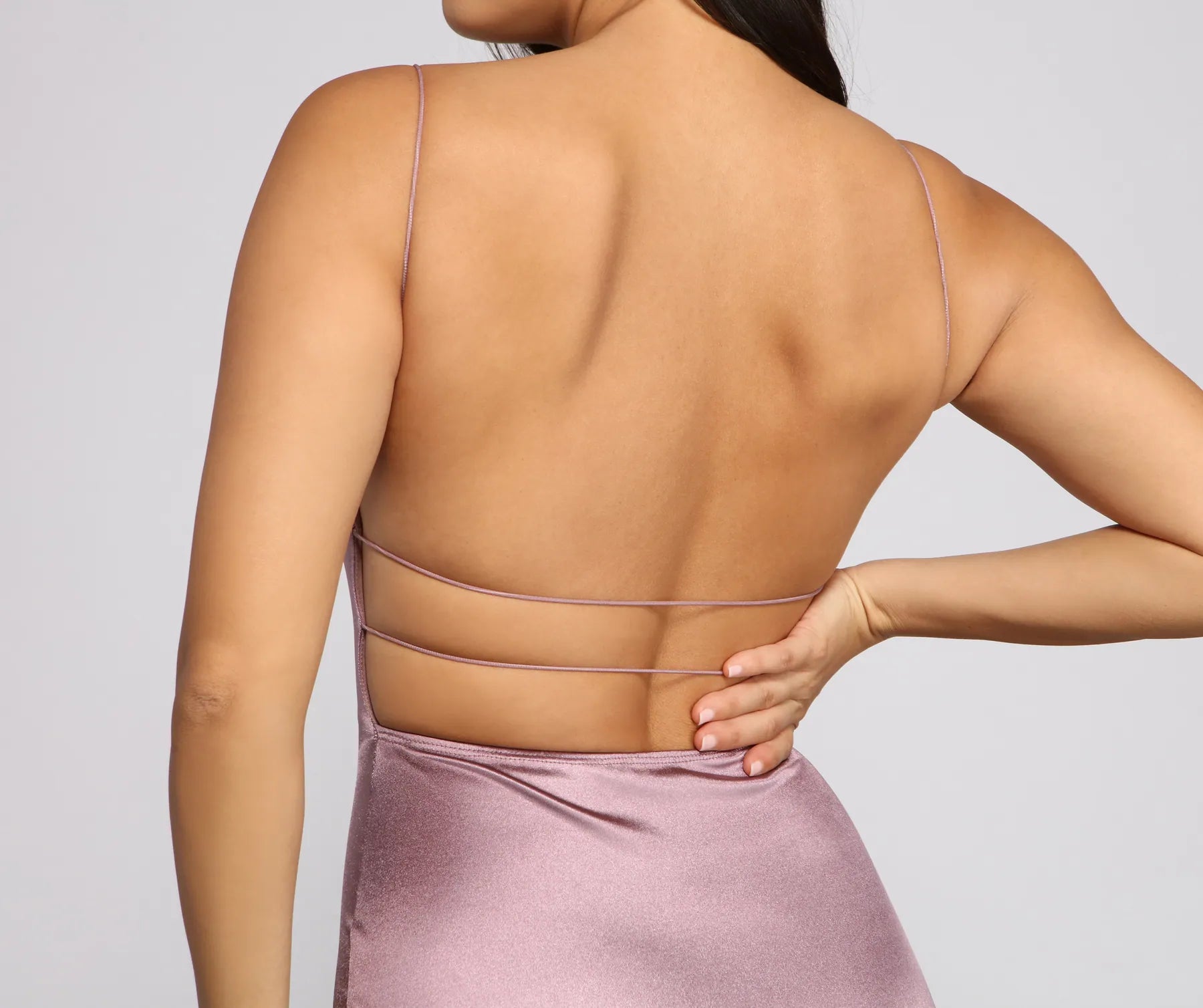 Sleek and Stunning Satin Mini Dress - Image 21