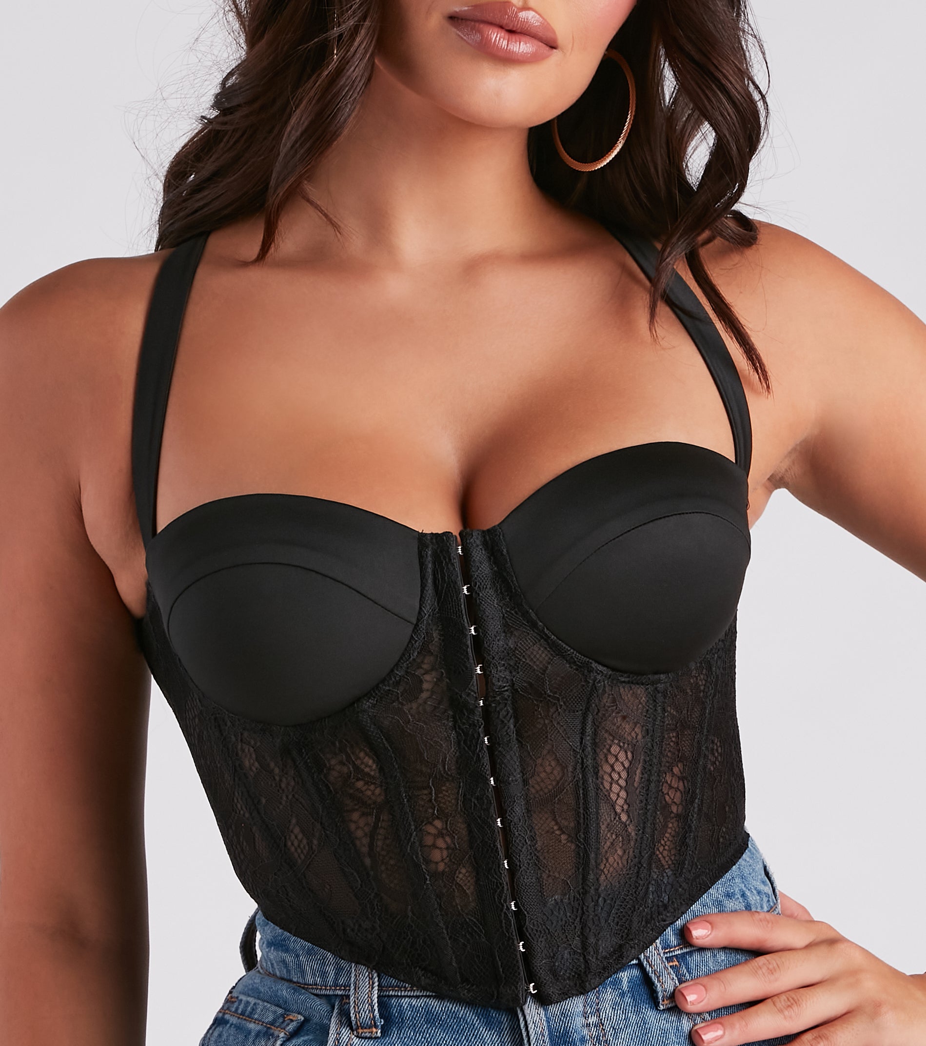 Lace Take Note Sweetheart Corset - Image 8