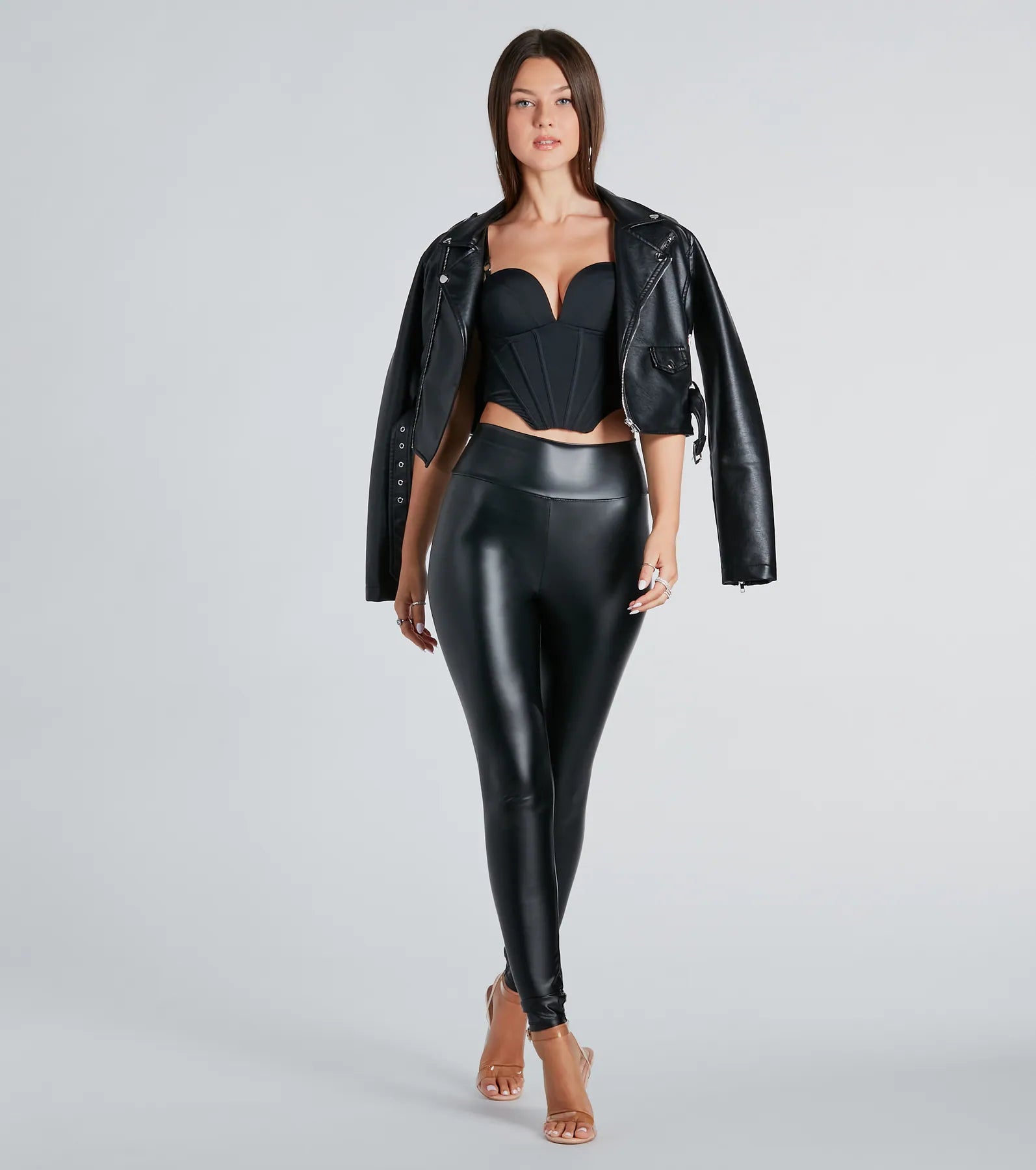 Sweet And Sultry Cropped Bustier Top - Image 3
