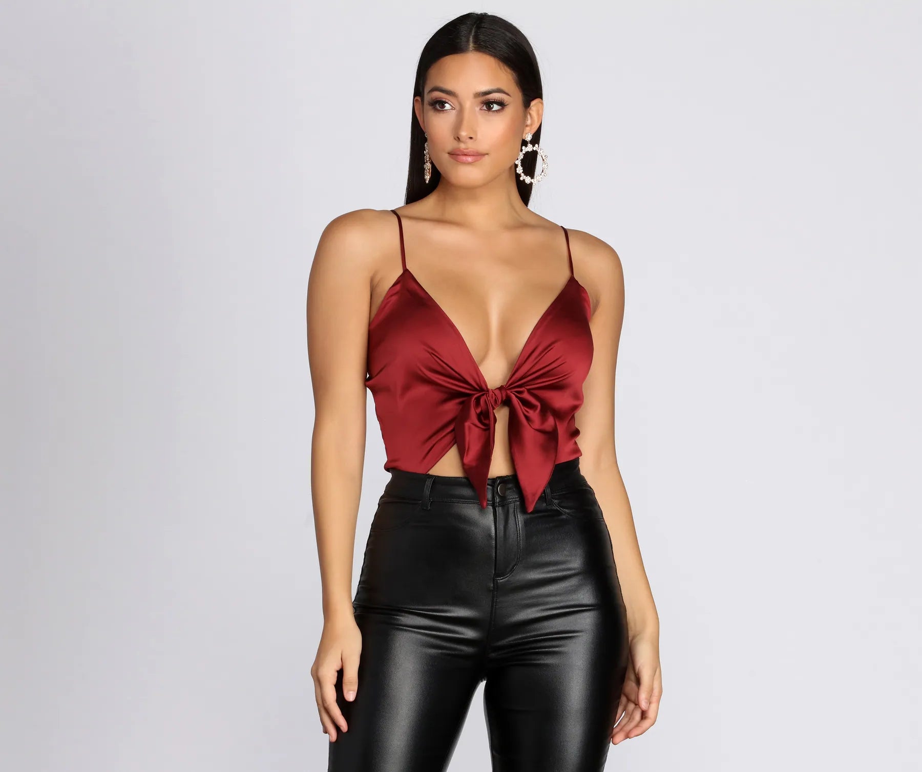 Sleek In Satin Bodysuit - Image 16