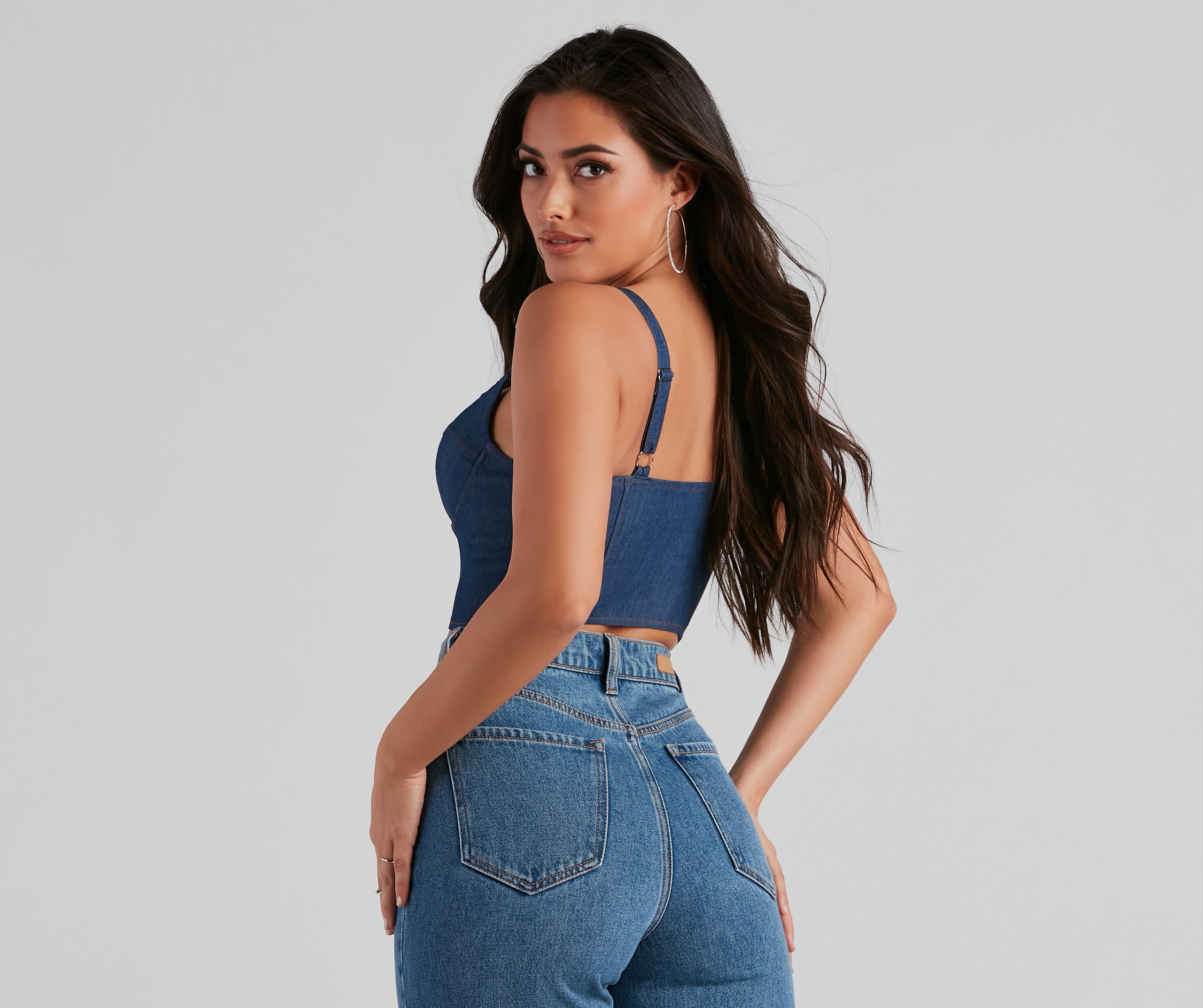 GNO Denim Corset - Image 2