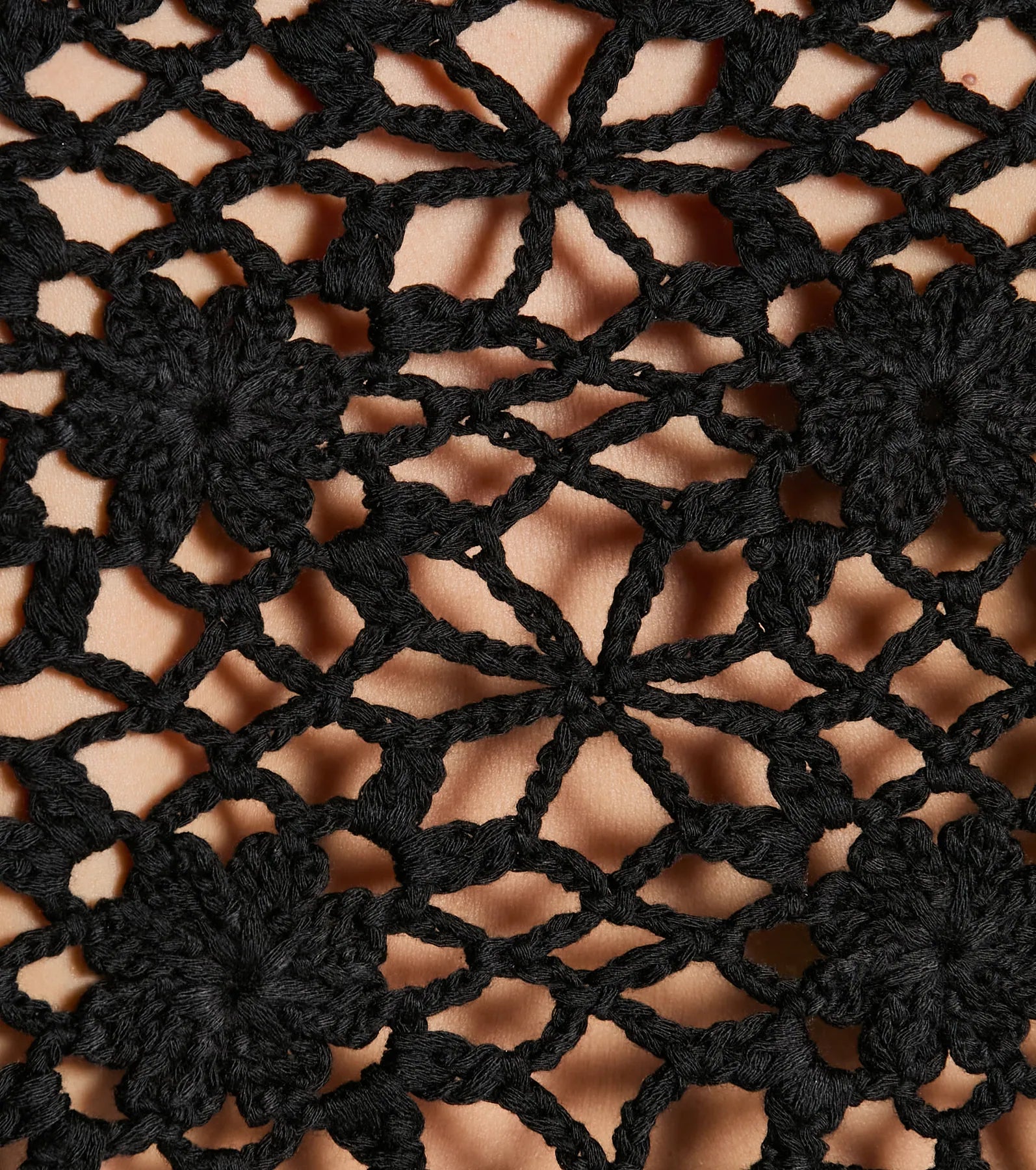 Sunny Radiance Floral Crochet Bolero - Image 8