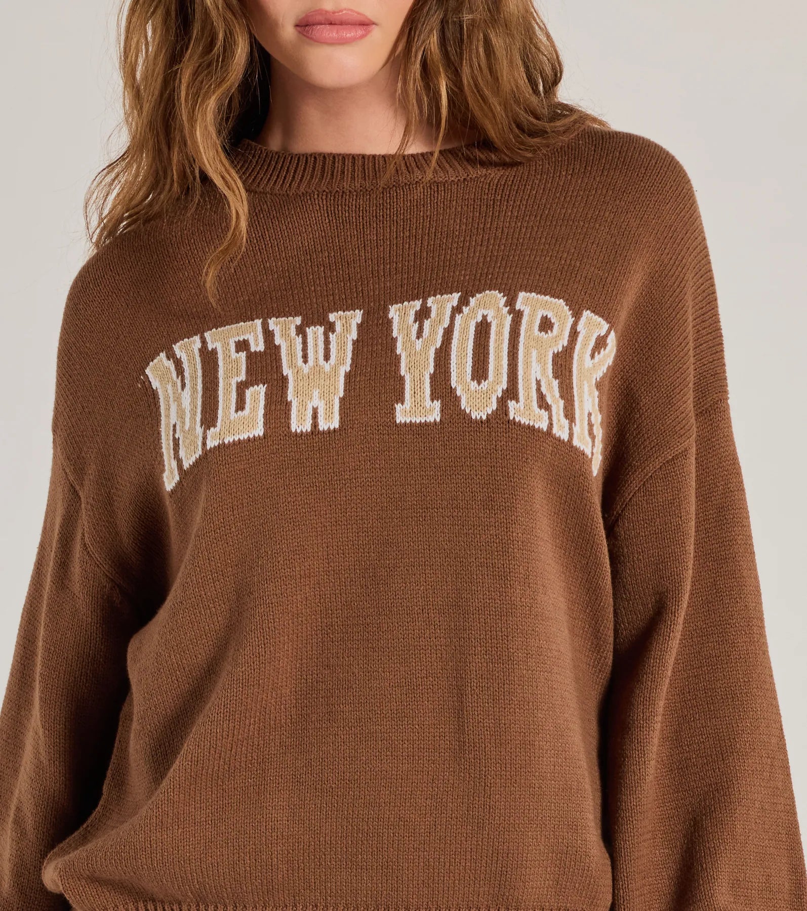 So New York Oversized Pullover Sweater - Image 4
