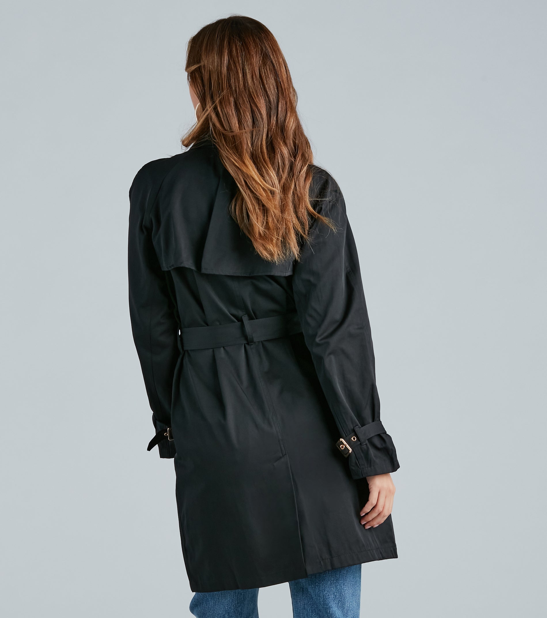 Layer Up Double-Breasted Trench Coat - Image 4