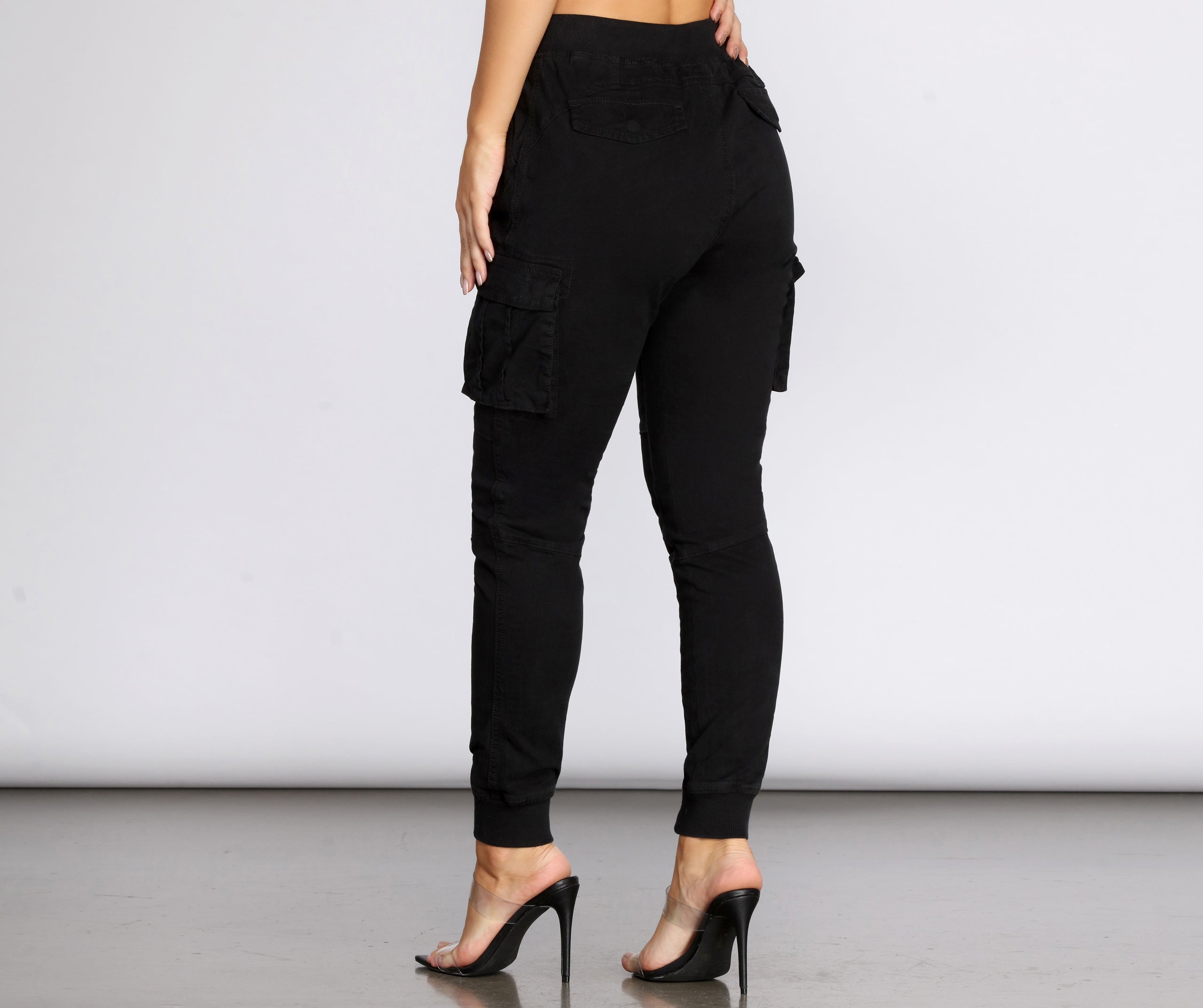 Mid Rise Cargo Joggers - Image 2
