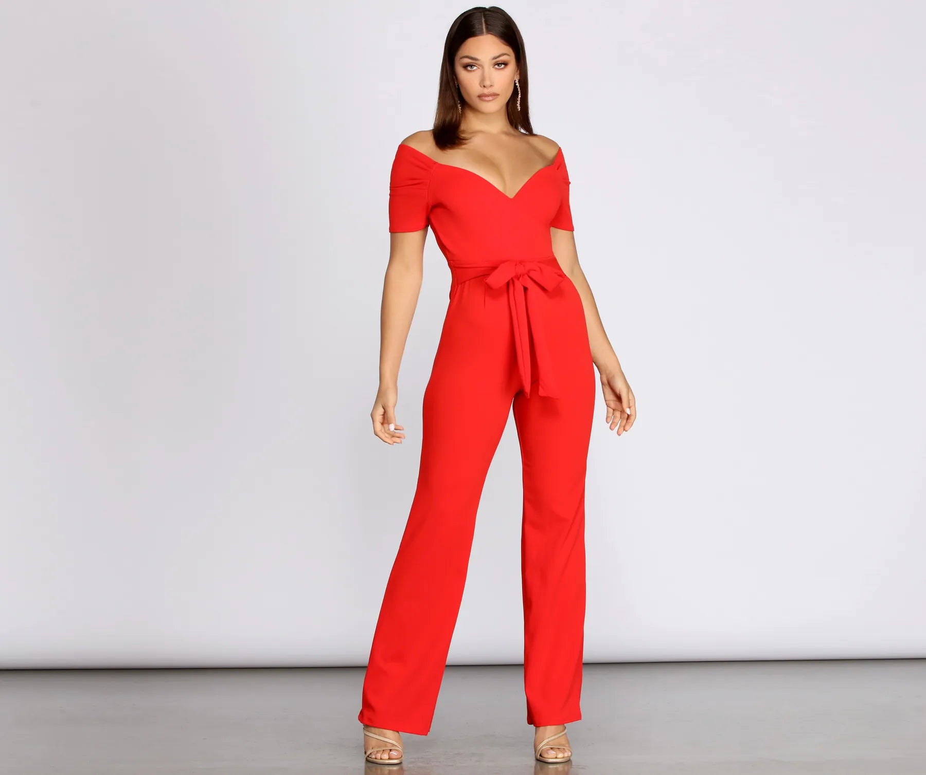 Classic Vibe V Neck Jumpsuit - Image 5