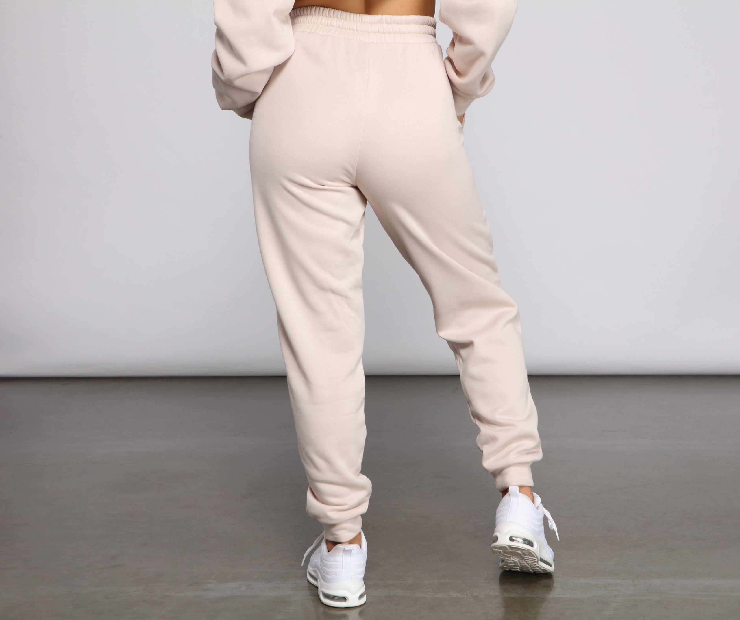 Back To Basics High Waist Joggers - Image 2