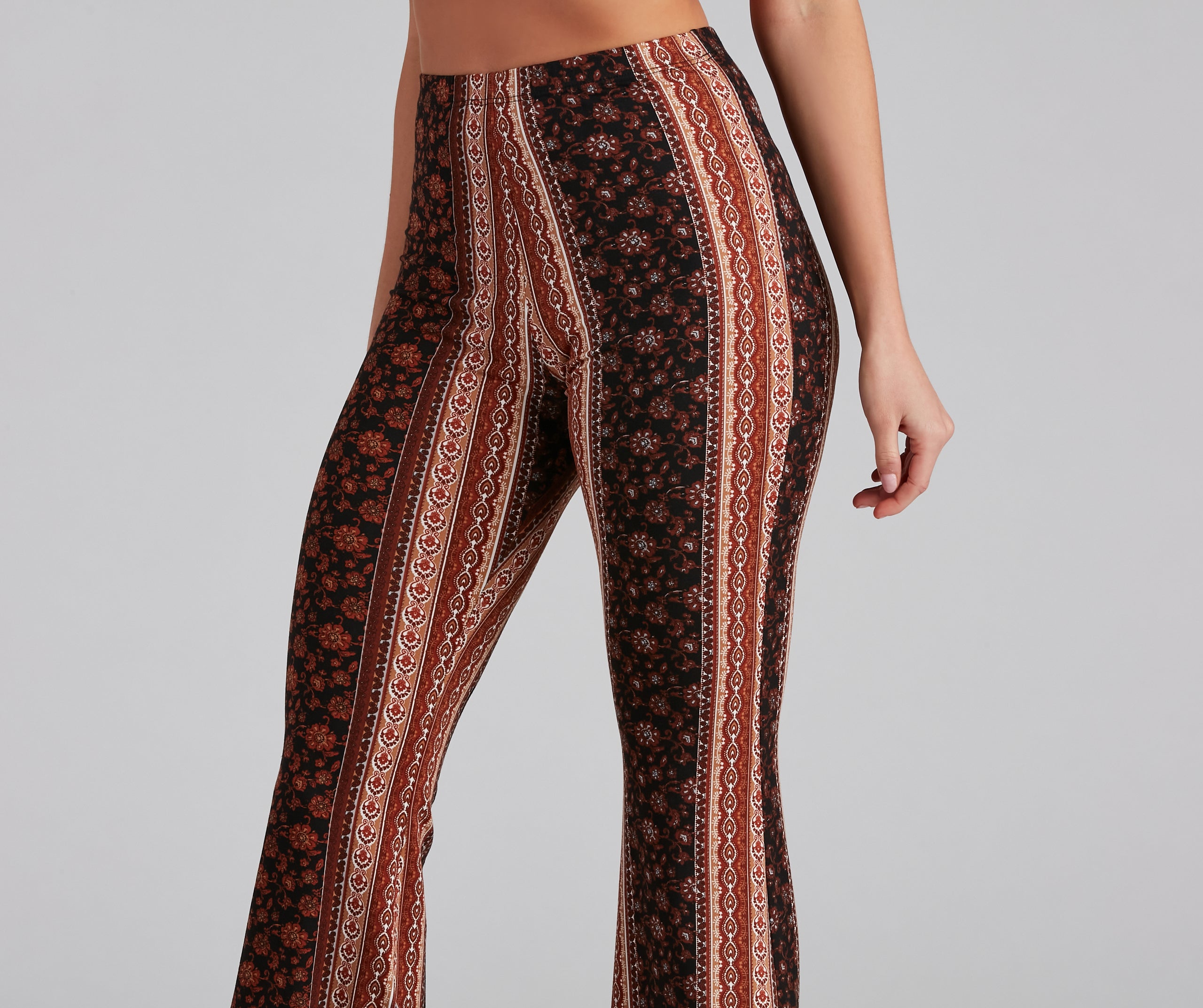 Bohemian Flair Printed Pants - Image 3