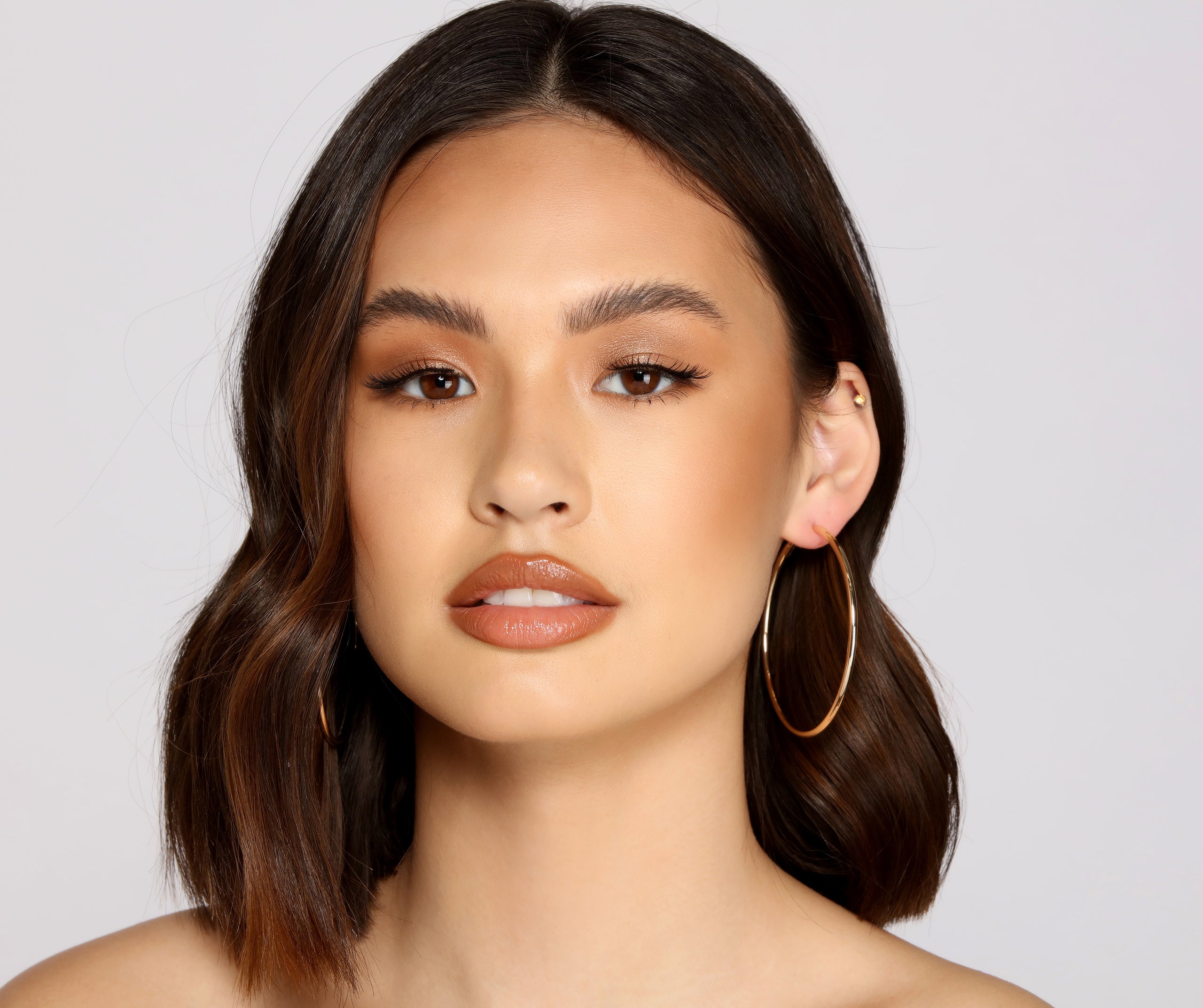 Trendy And Chic Three-Pack Hoops Set - Image 2